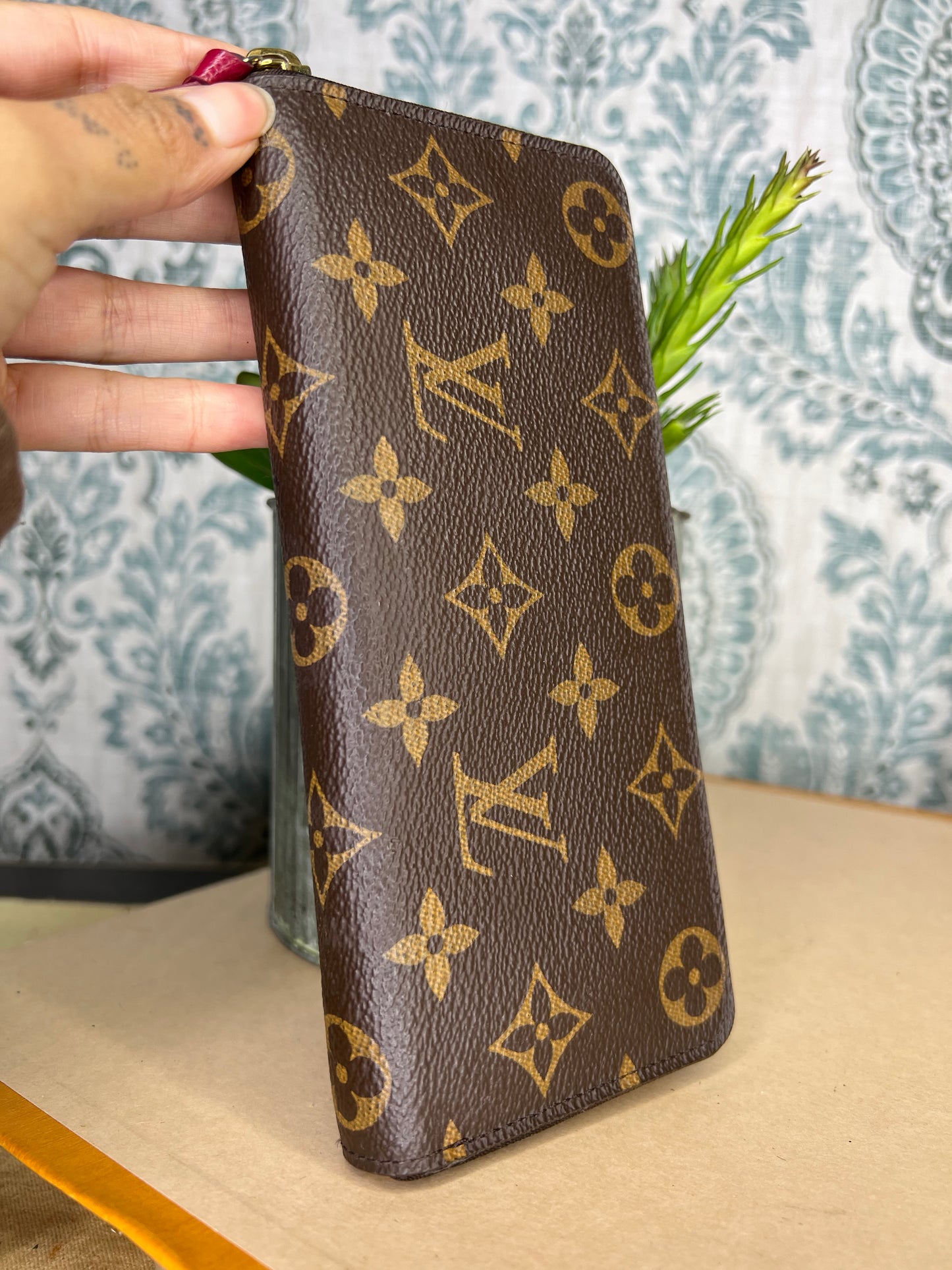 Louis Vuitton Clemence Wallet Fuschia