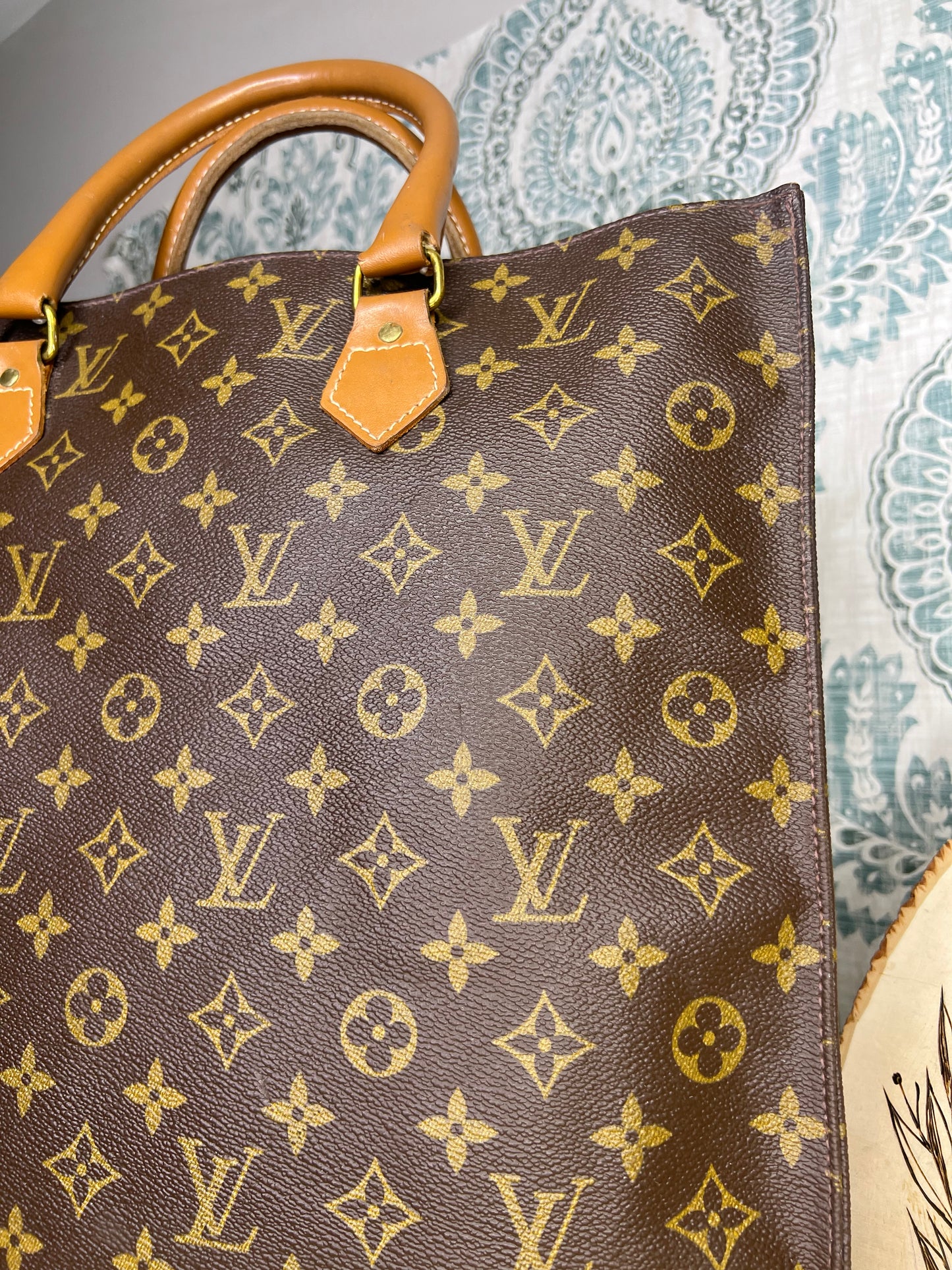 Louis Vuitton French Company Sac Plat