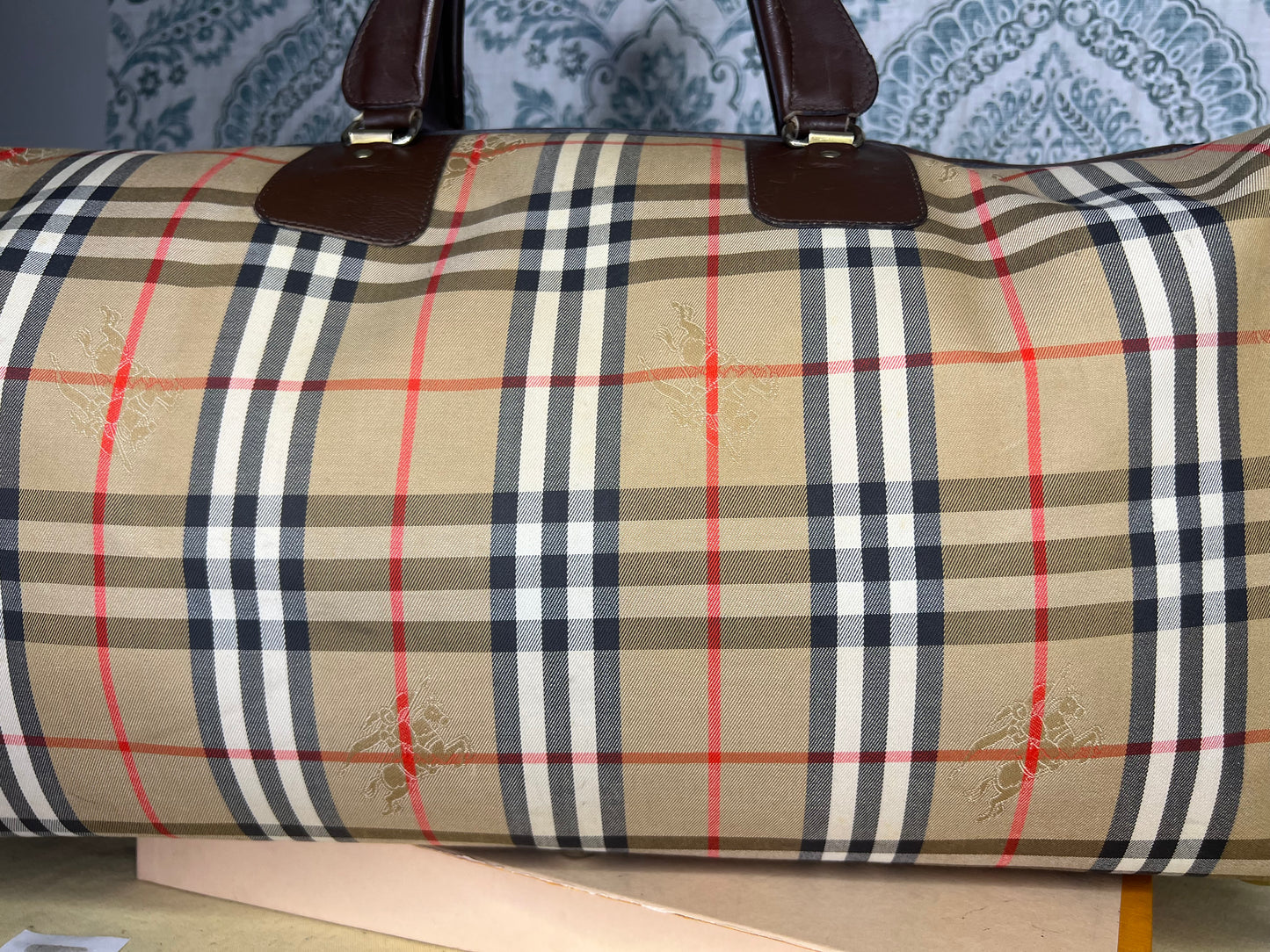 Burberry Nova Check Duffle
