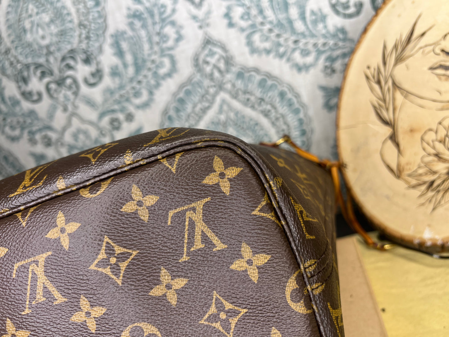 Louis Vuitton Neverfull MM Rose Ballerine