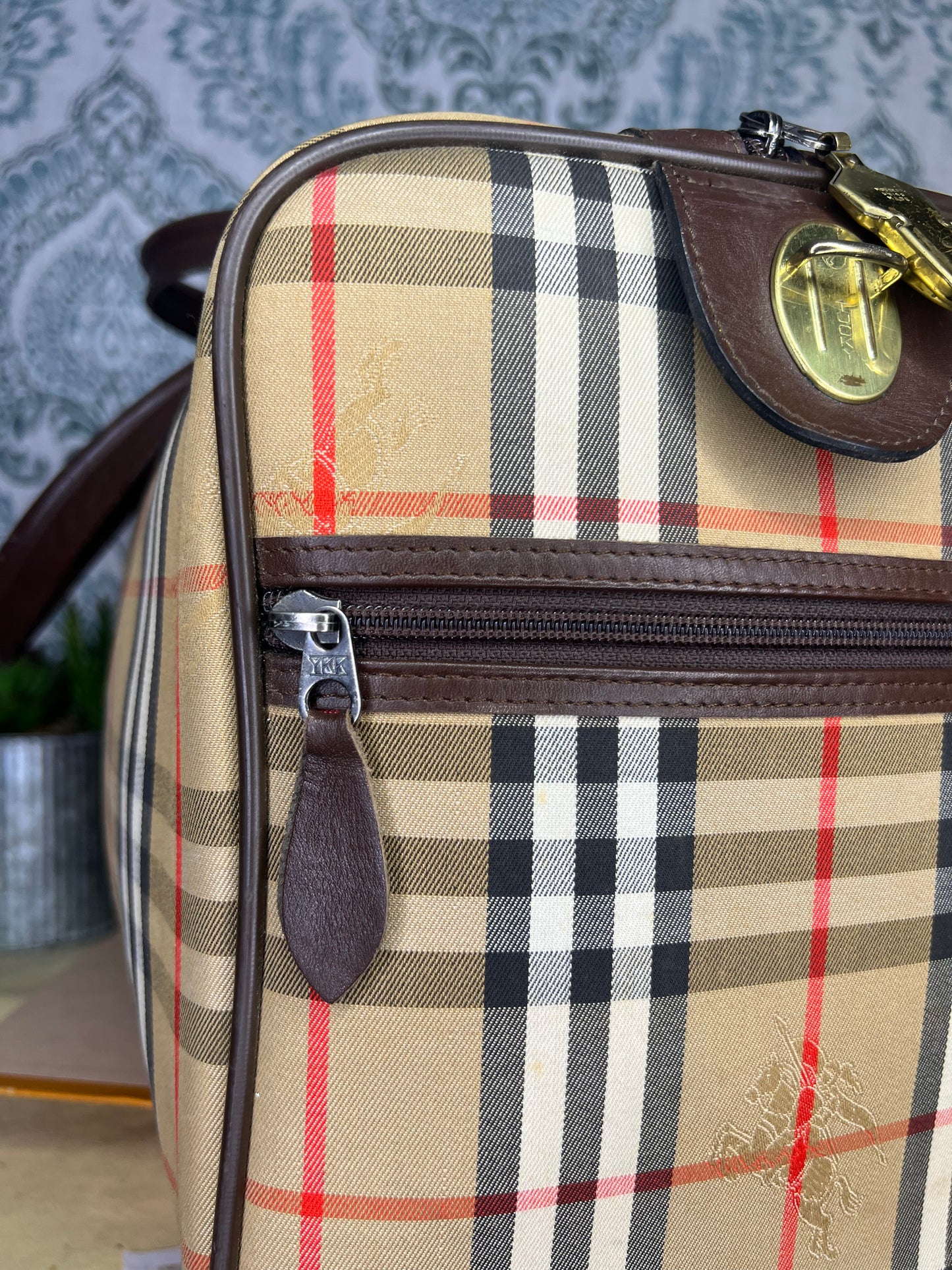Burberry Nova Check Duffle