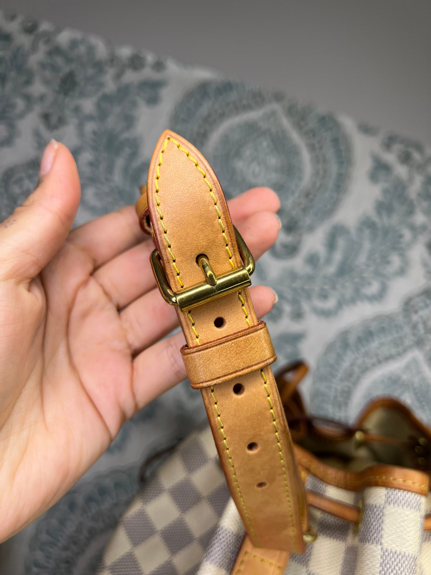 Damier Azur Noe GM