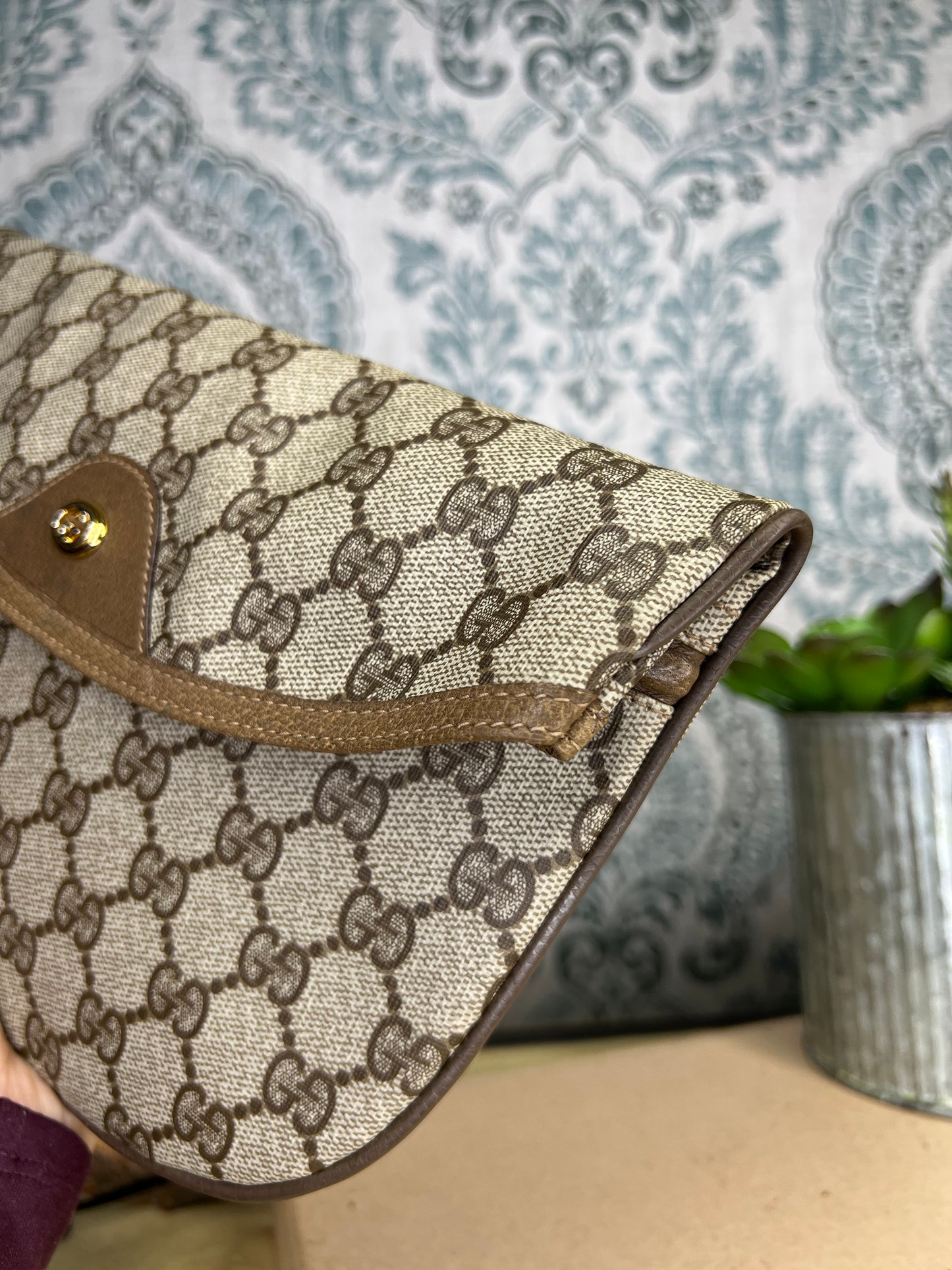 Gucci Canvas Clutch