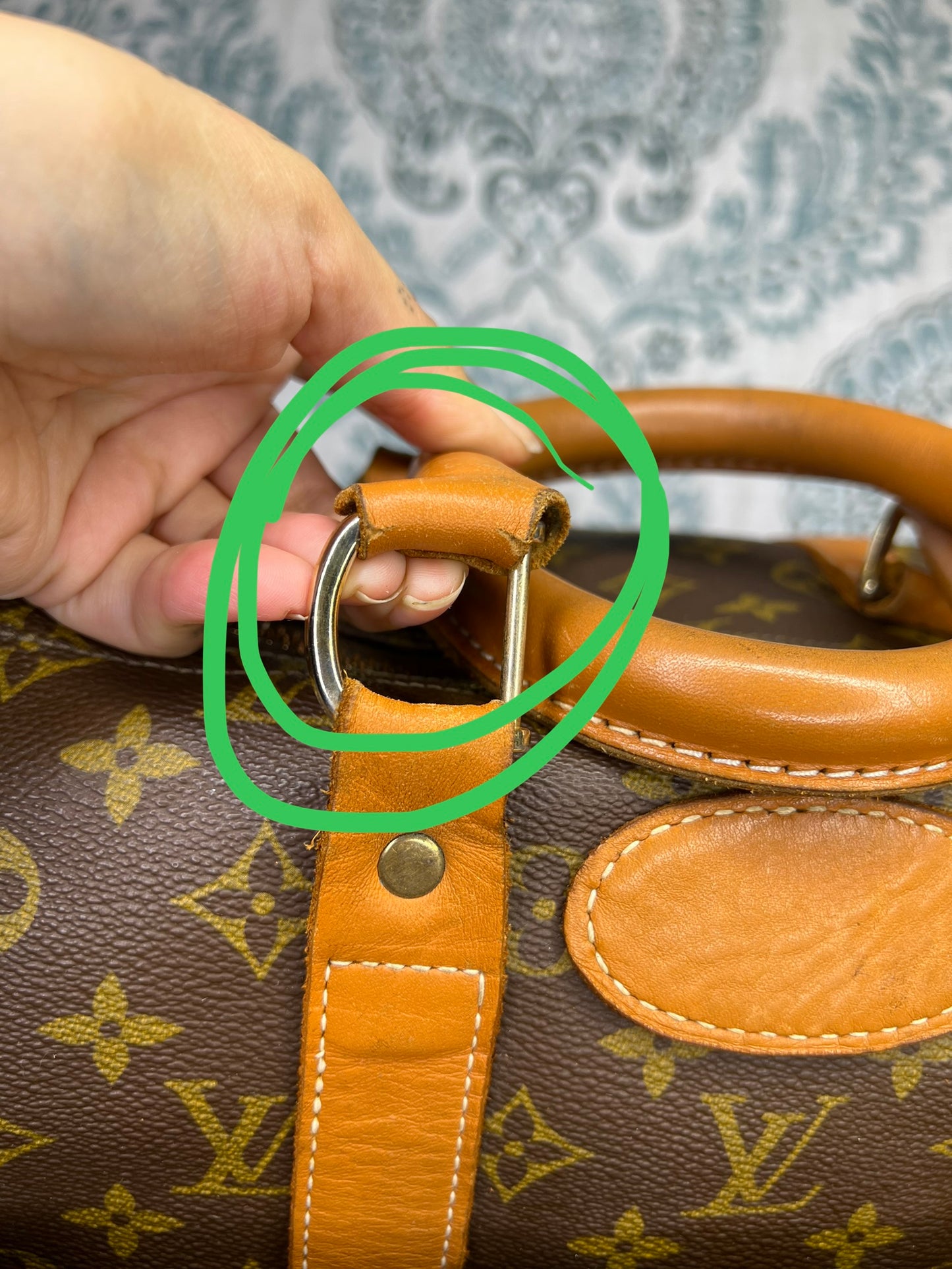 Louis Vuitton French Company Keepall 45 Bandouliere