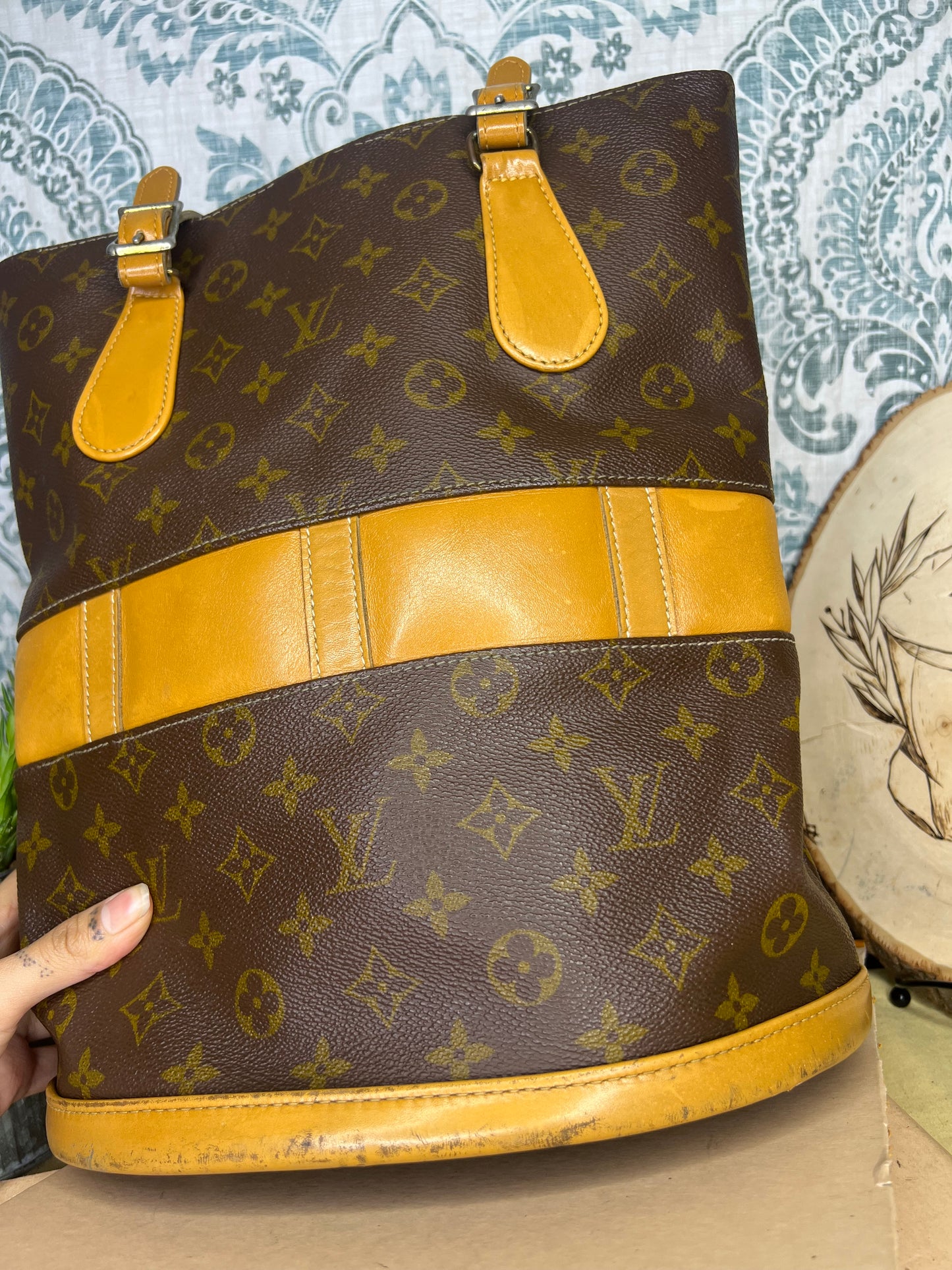 Louis Vuitton French Company Bucket GM