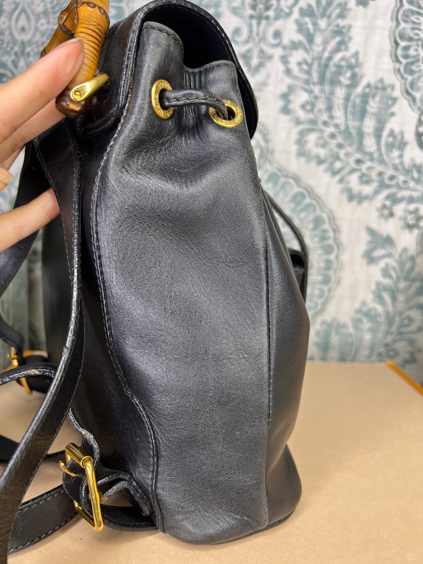 Gucci Bamboo Mini Backpack