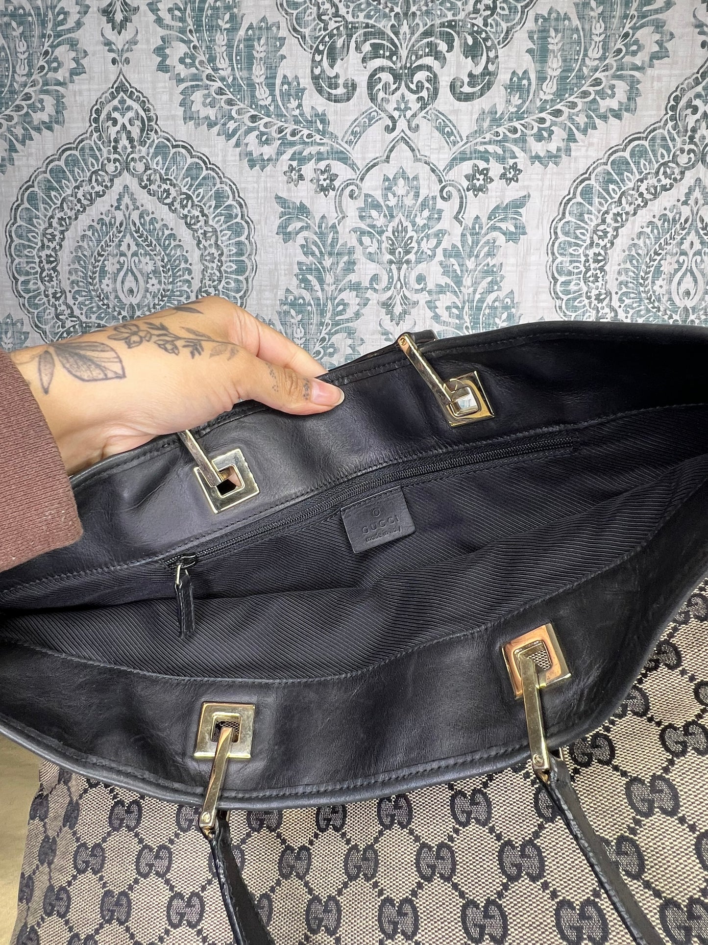 Gucci Canvas Tote