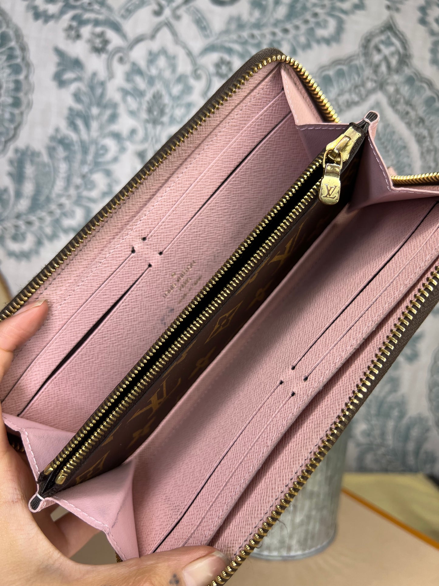 Rose Ballerine Clemence Wallet