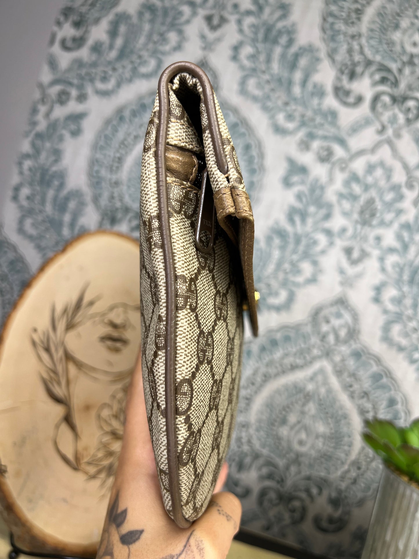 Gucci Canvas Clutch