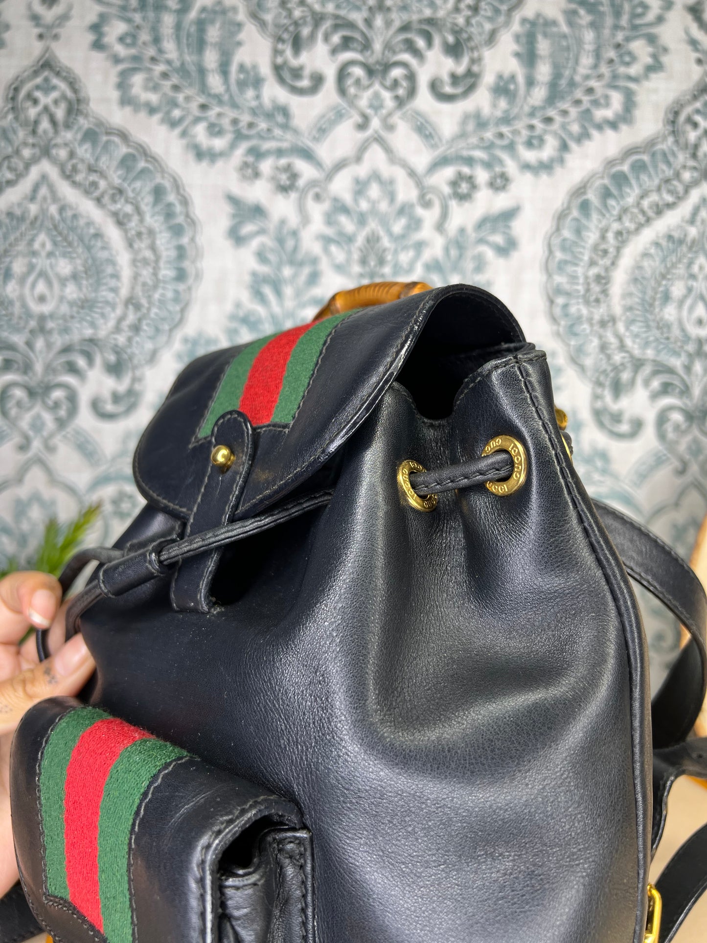 Gucci Bamboo Mini Backpack