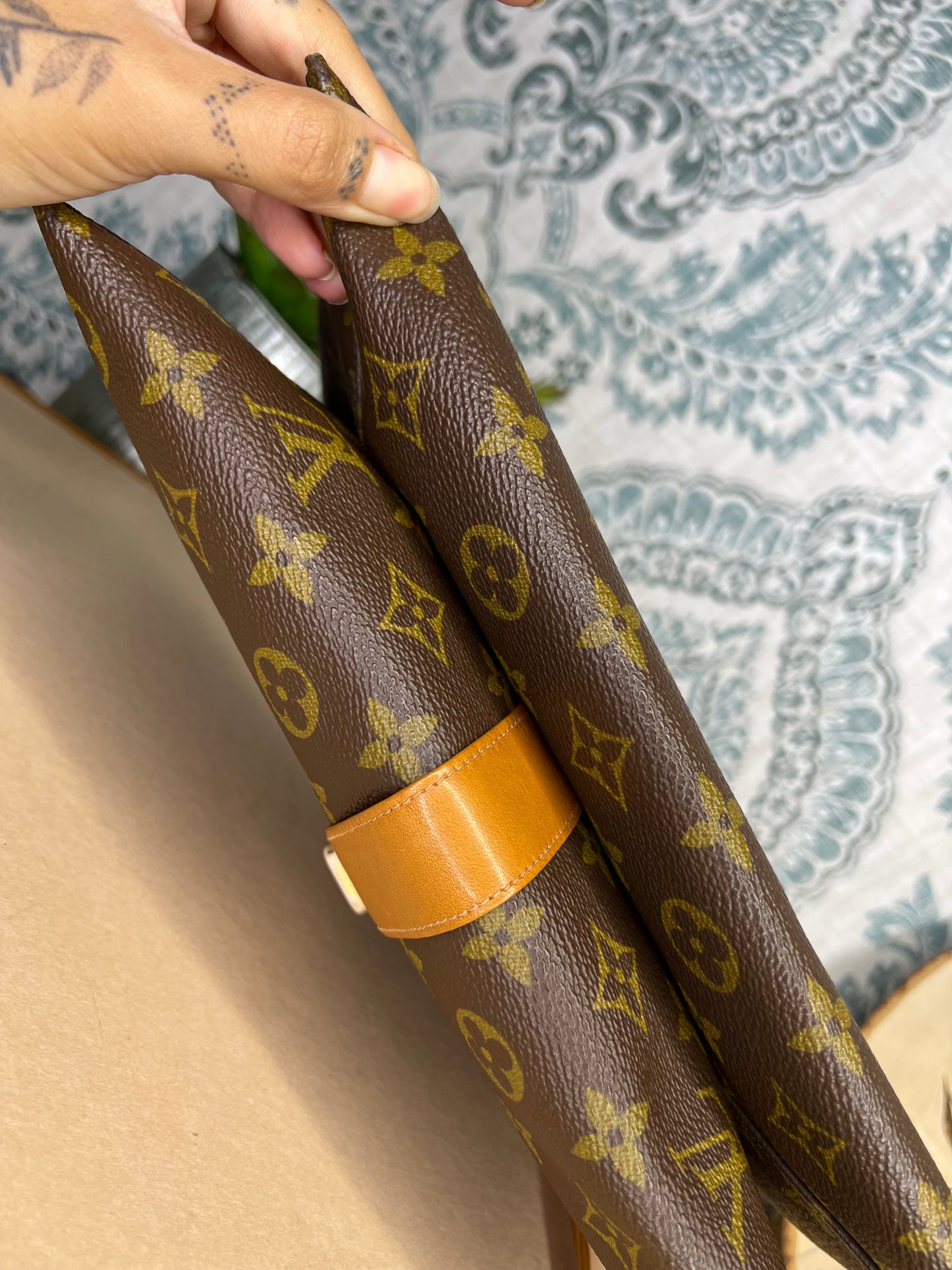 Louis Vuitton French Company Shoulder Bag