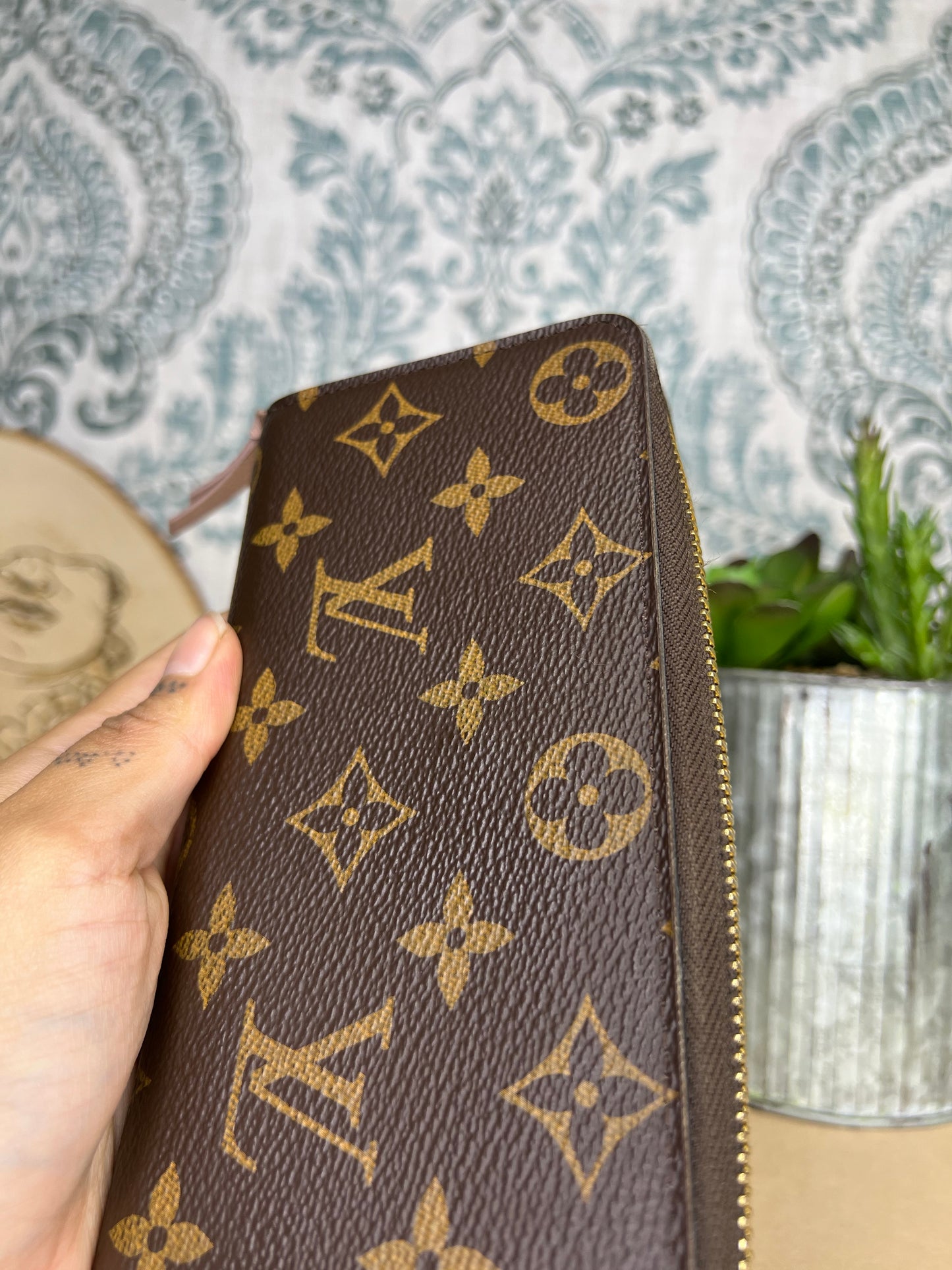 Rose Ballerine Clemence Wallet