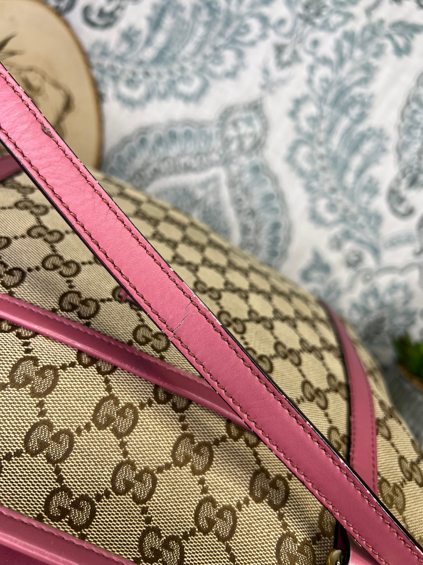Gucci Joy Peonia Tote Crossbody