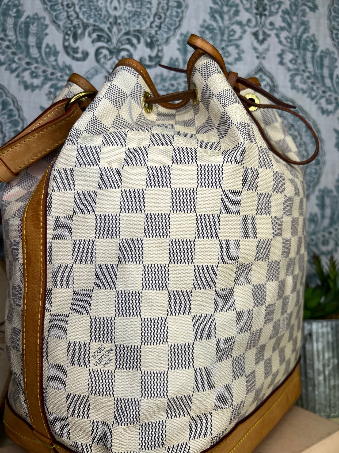 Damier Azur Noe GM