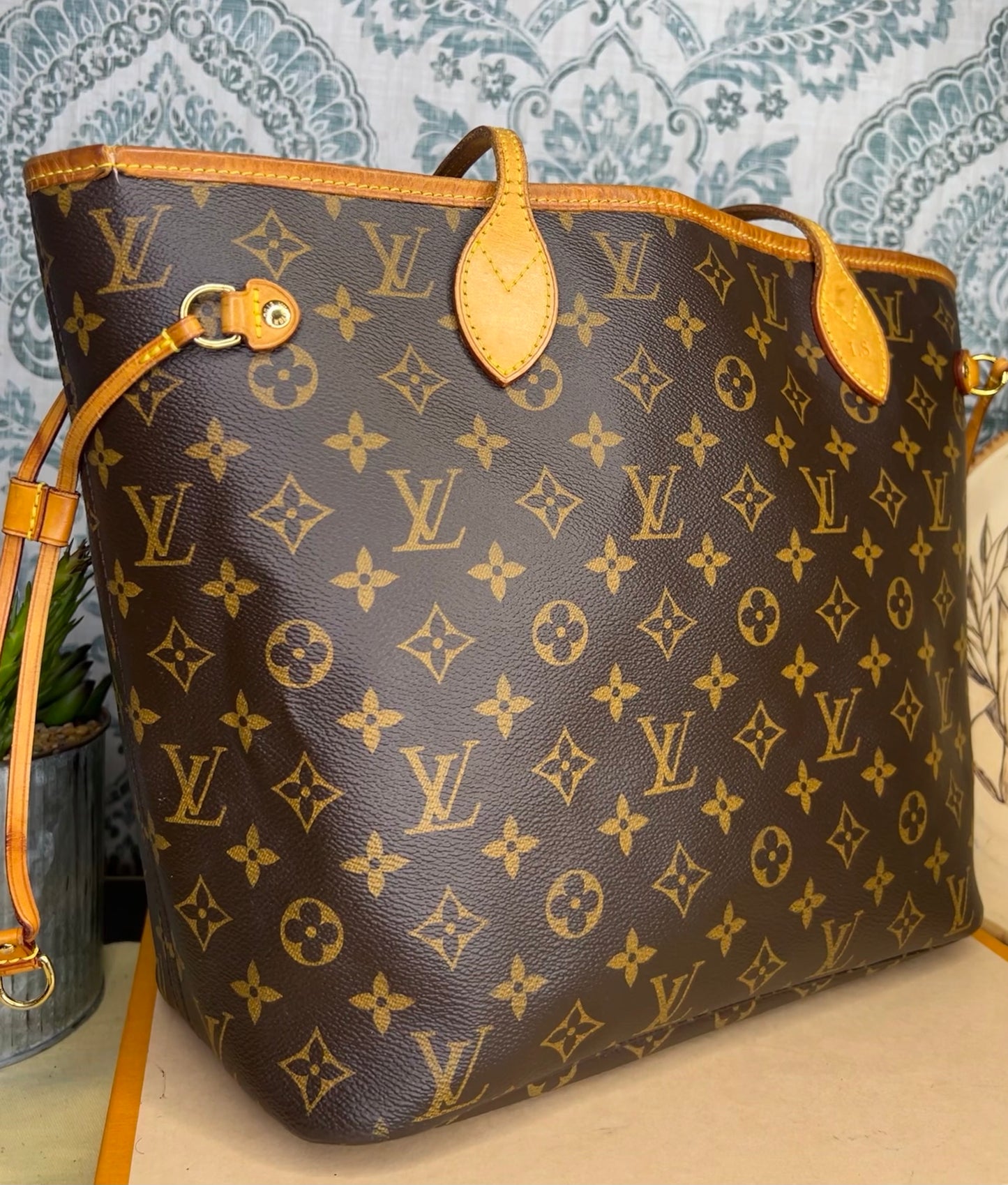 Louis Vuitton Neverfull MM Rose Ballerine