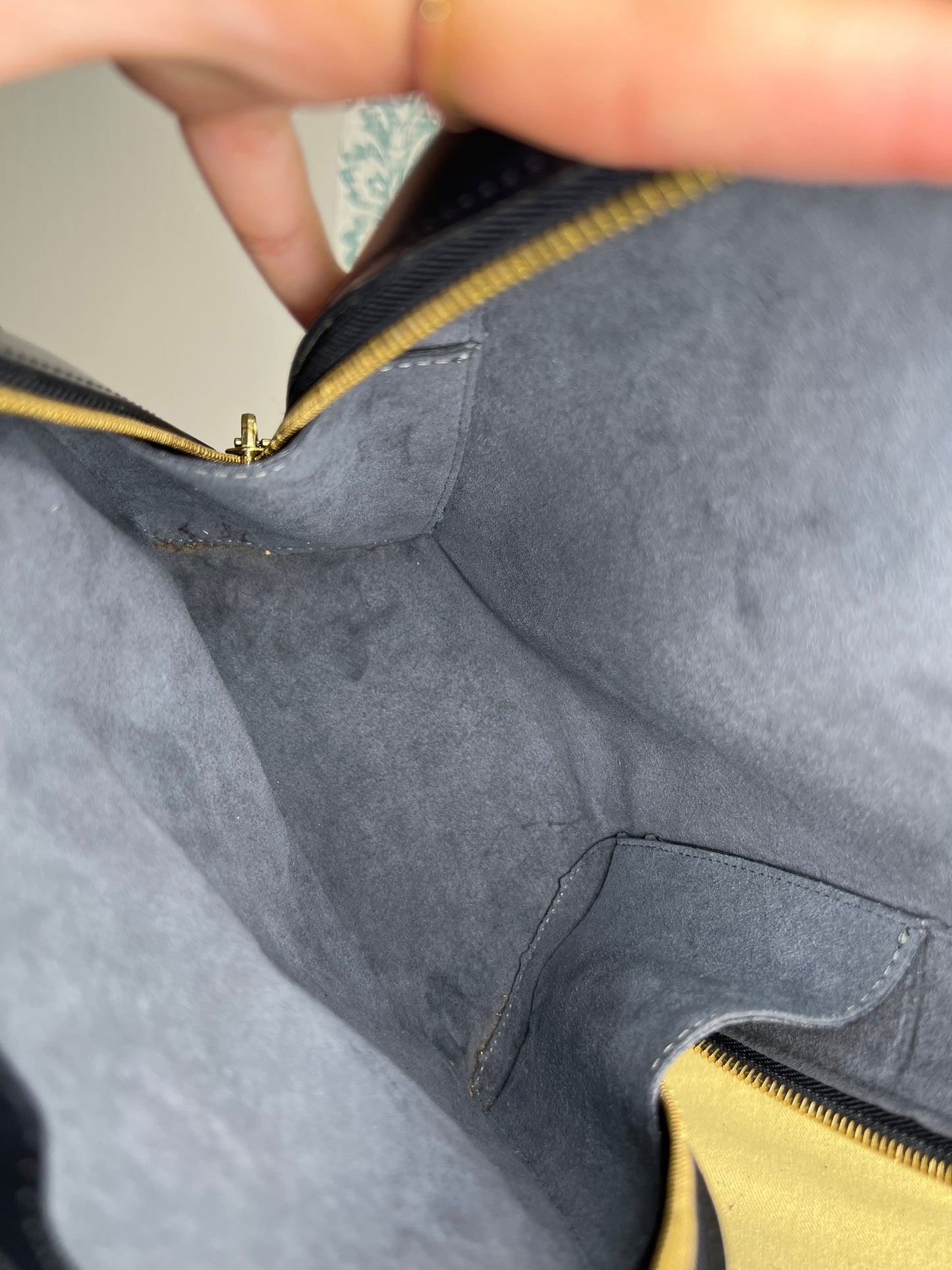 Louis Vuitton Epi Black Mabillon