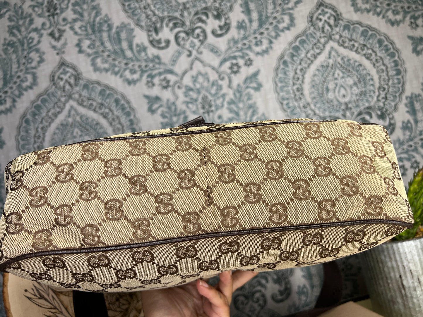 Gucci Canvas Crossbody Bag