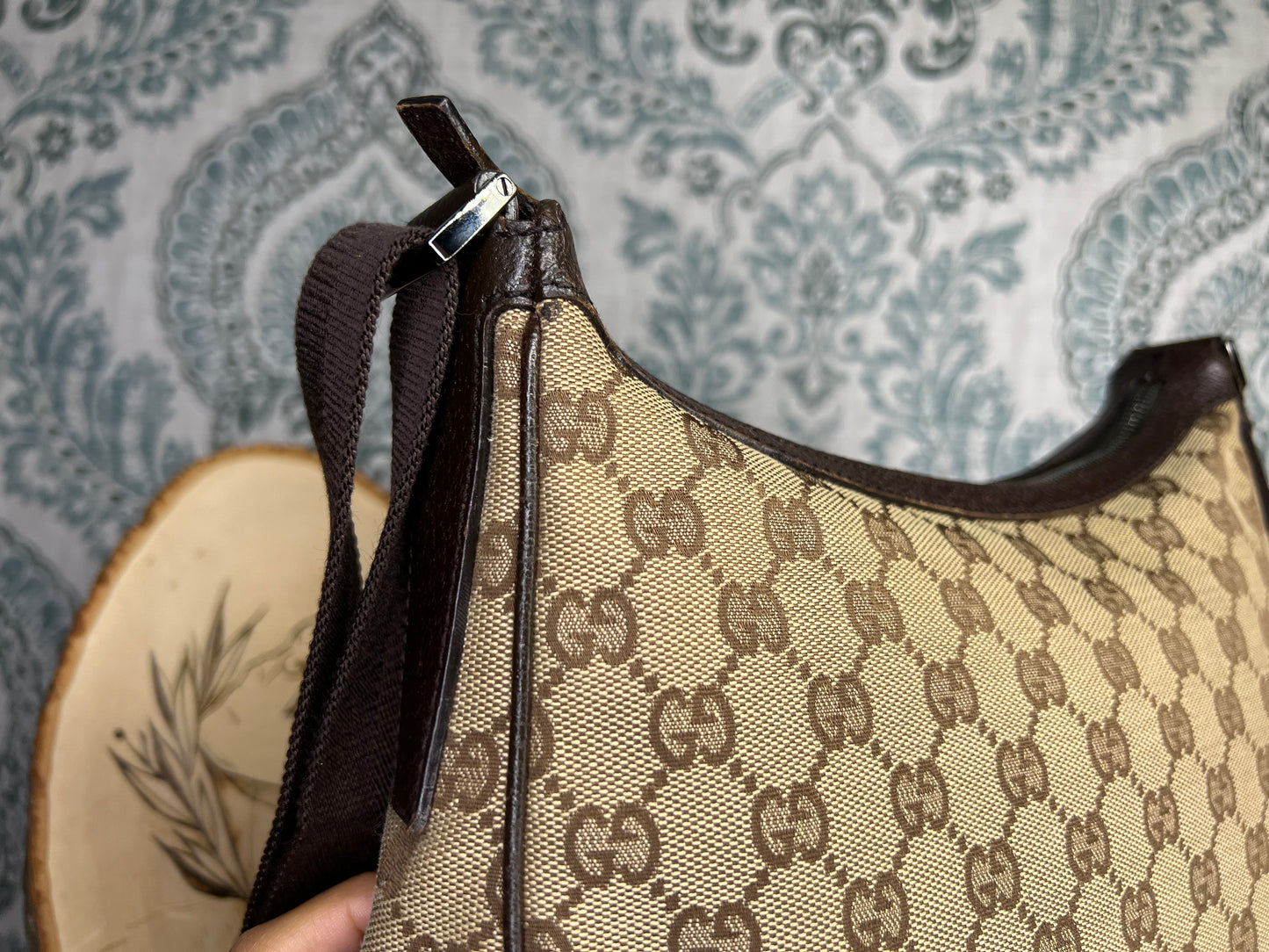 Gucci Canvas Crossbody Bag
