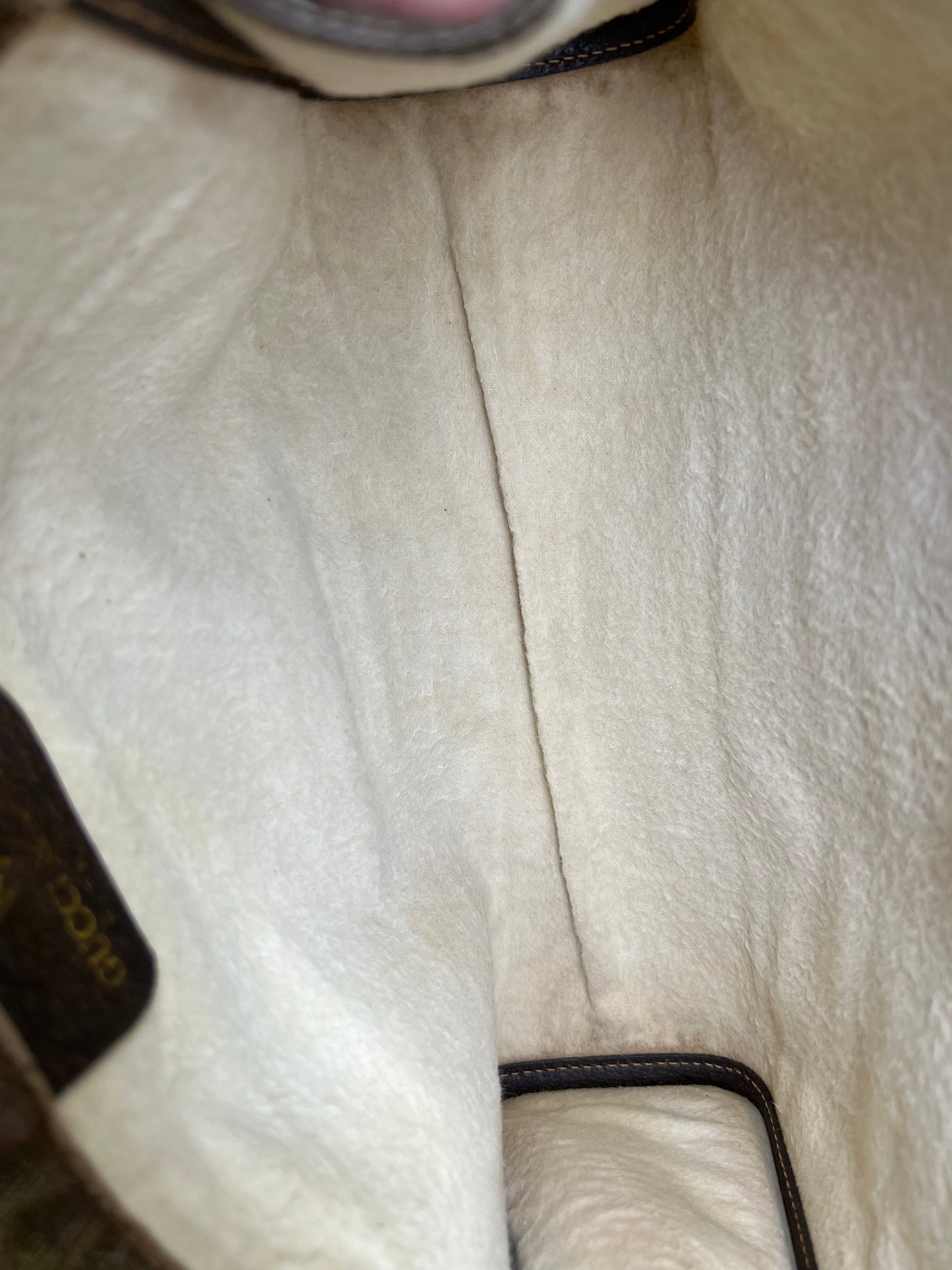 Gucci Supreme Brown Sherry Line Clutch #1