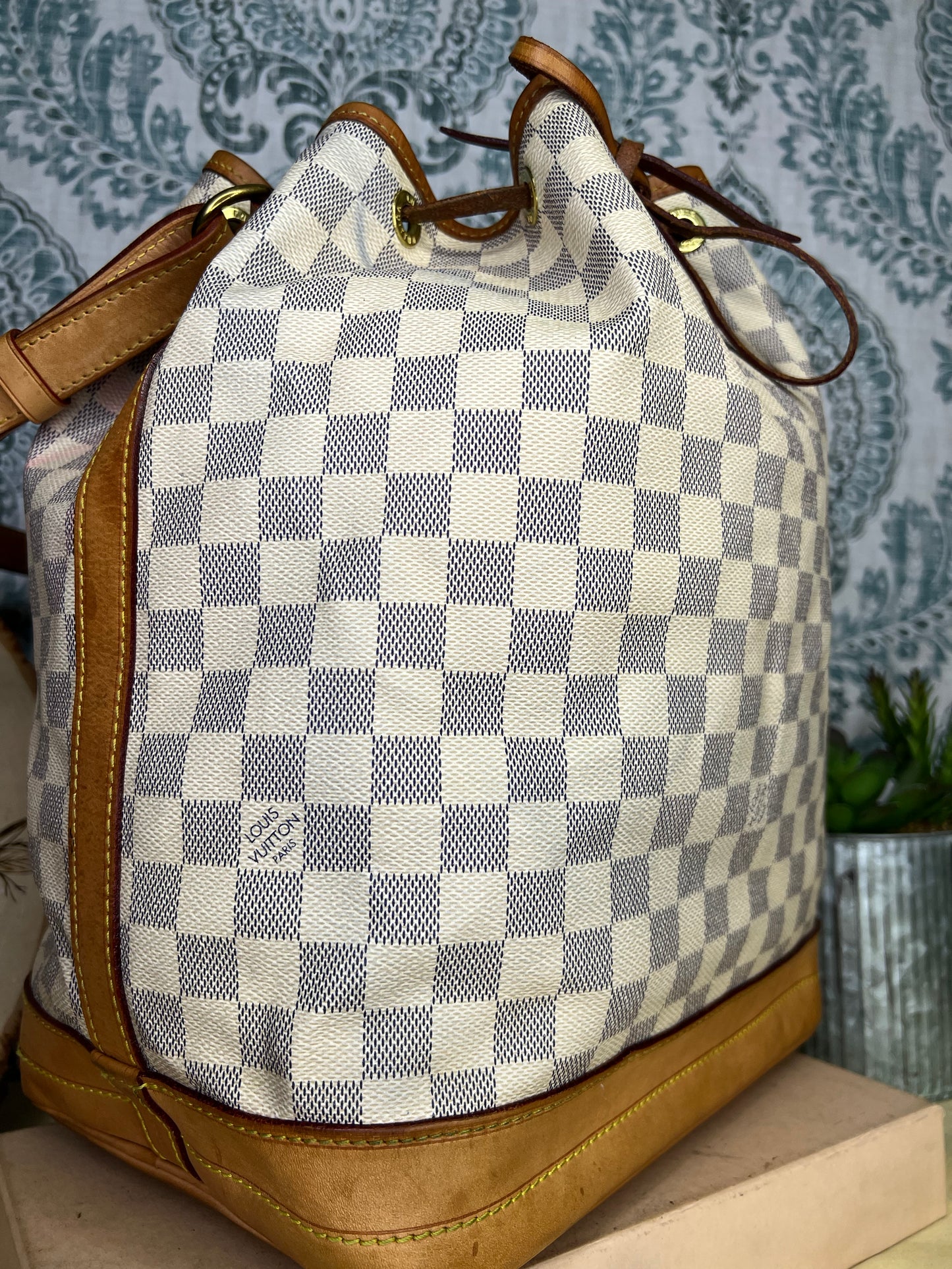Damier Azur Noe GM