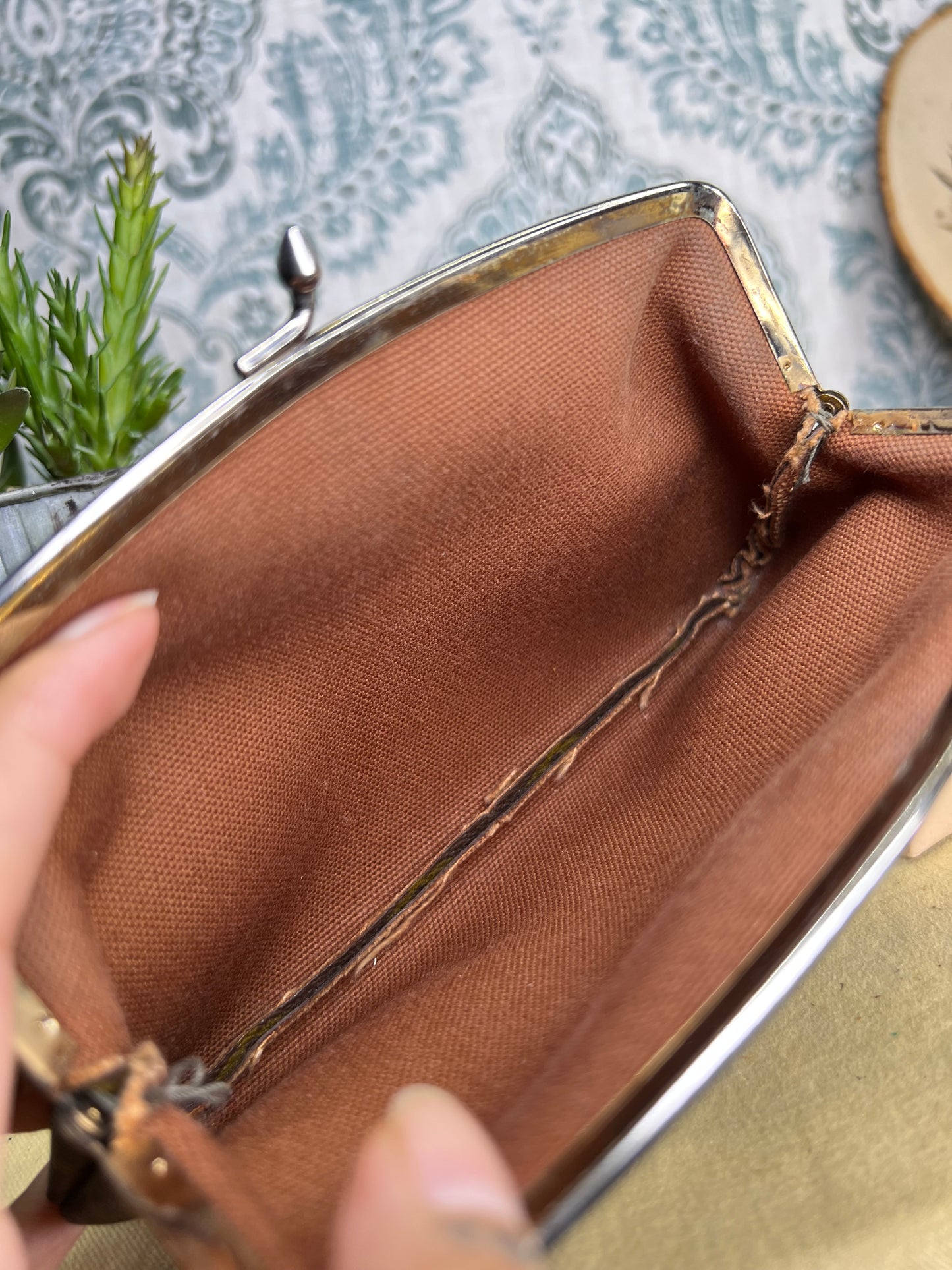 Louis Vuitton French Company Kisslock Pouch