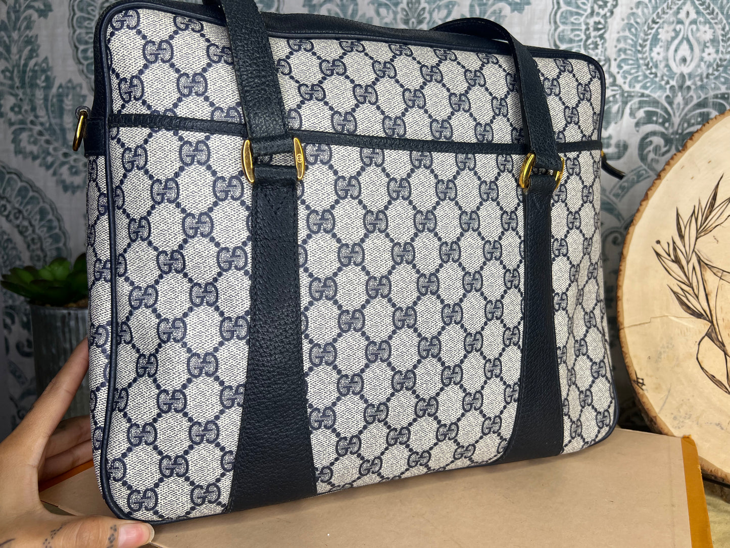 Gucci Sherry Line Satchel Bag