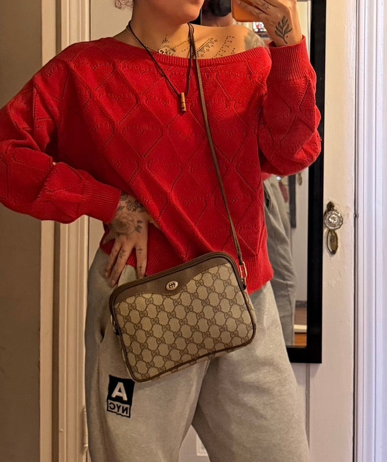 Gucci Supreme Vintage Purse