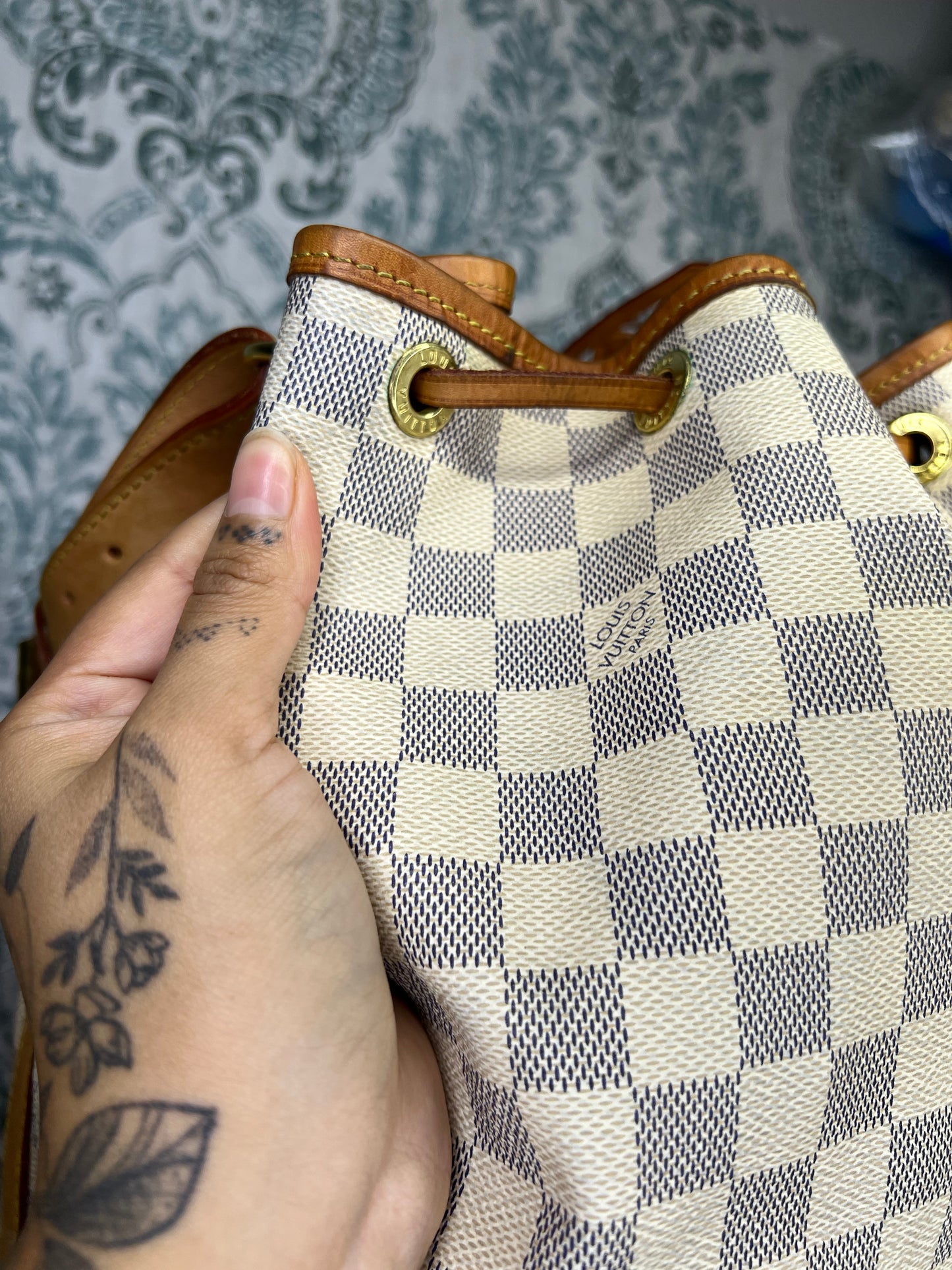 Damier Azur Noe GM