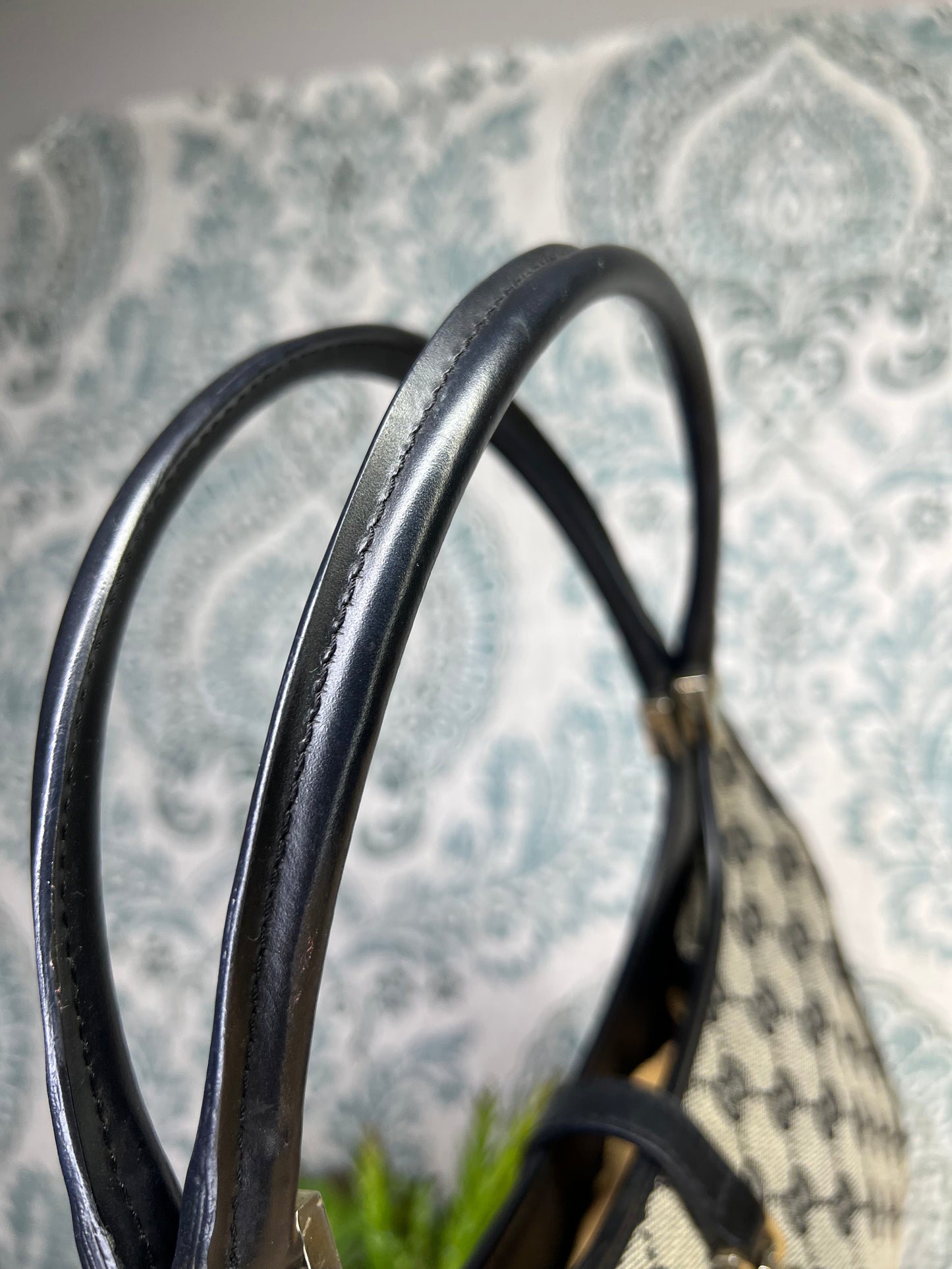 Gucci Jackie Navy Blue Handbag