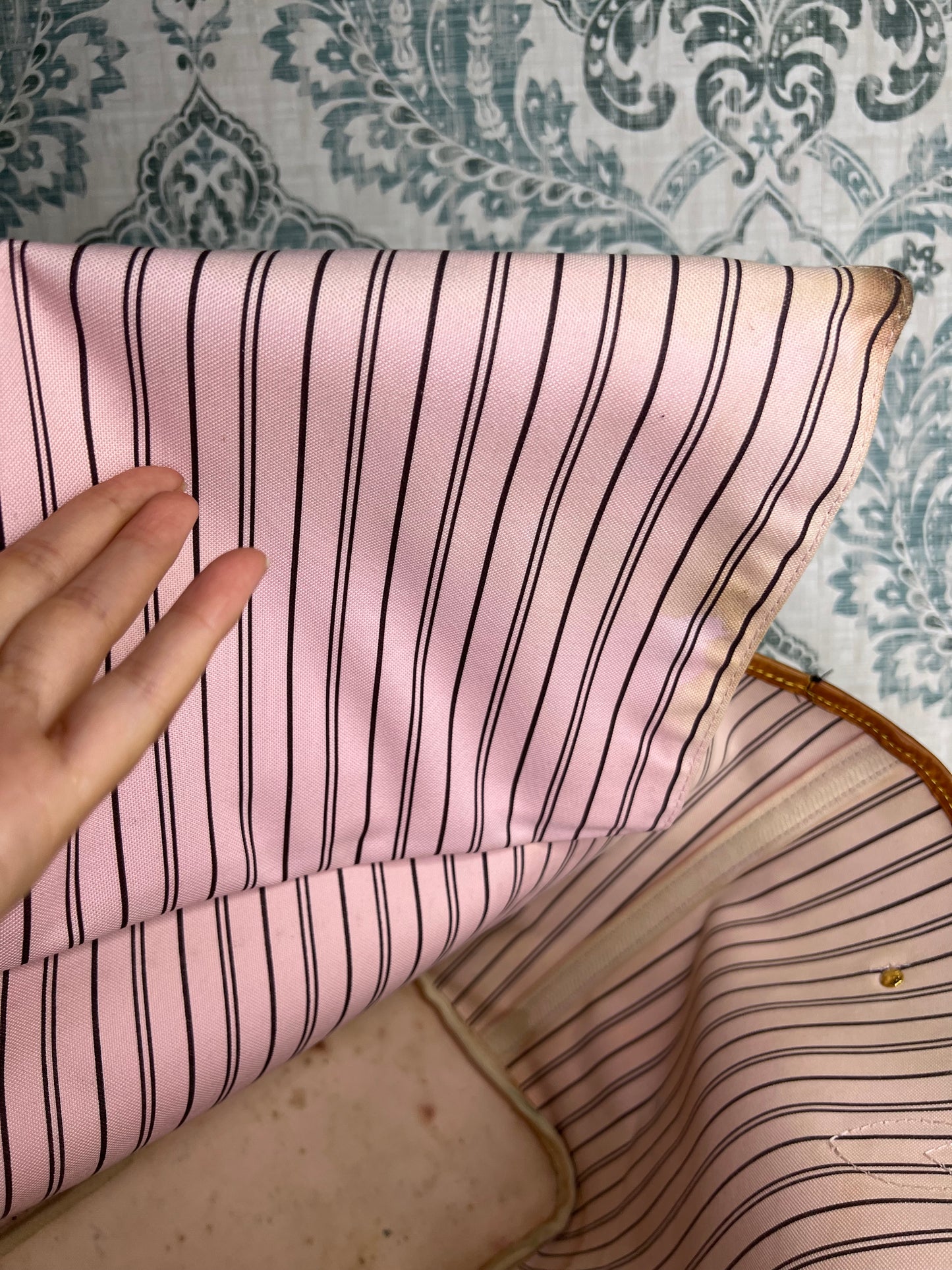 Louis Vuitton Neverfull MM Rose Ballerine