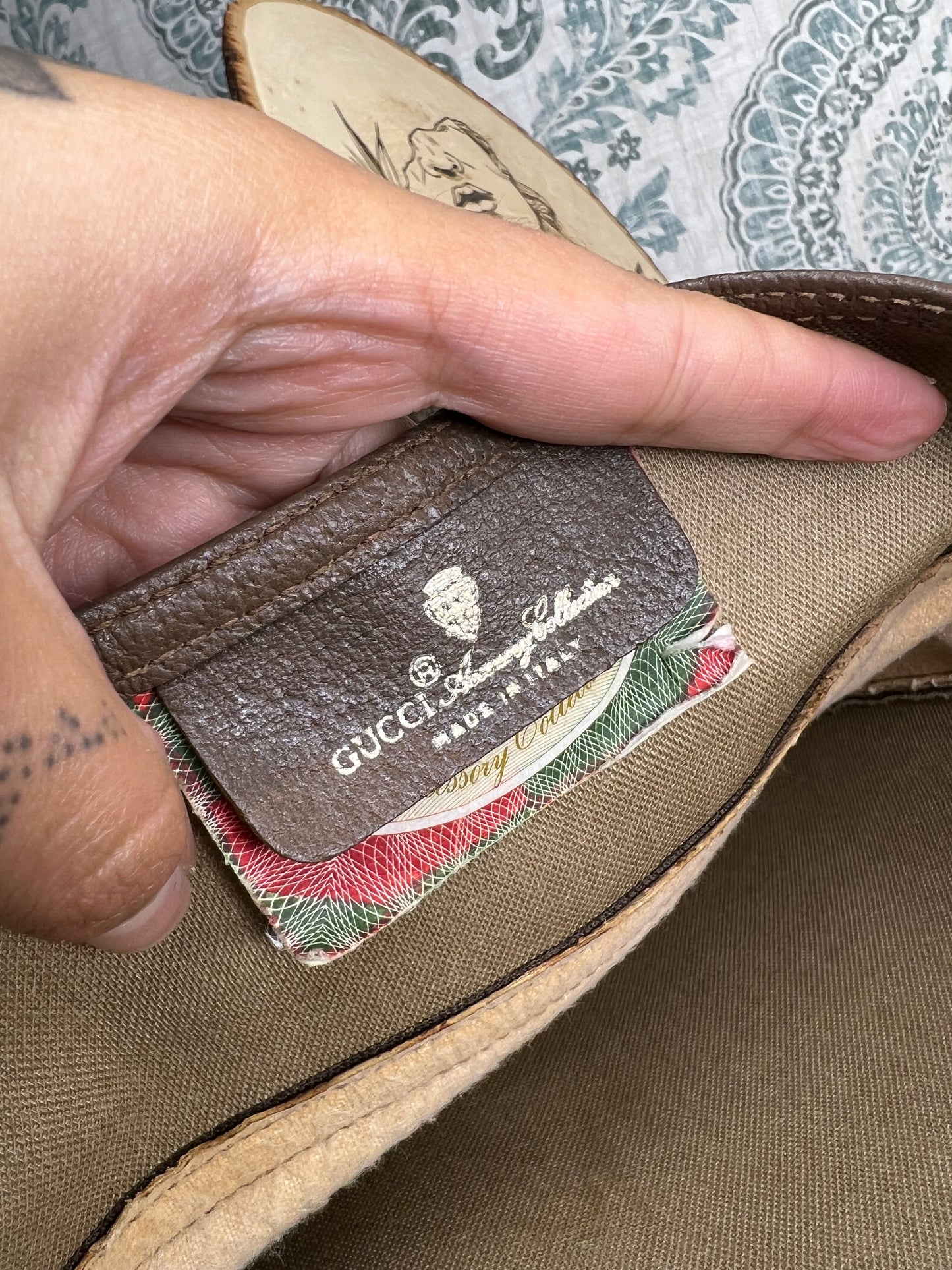 Gucci Canvas Clutch
