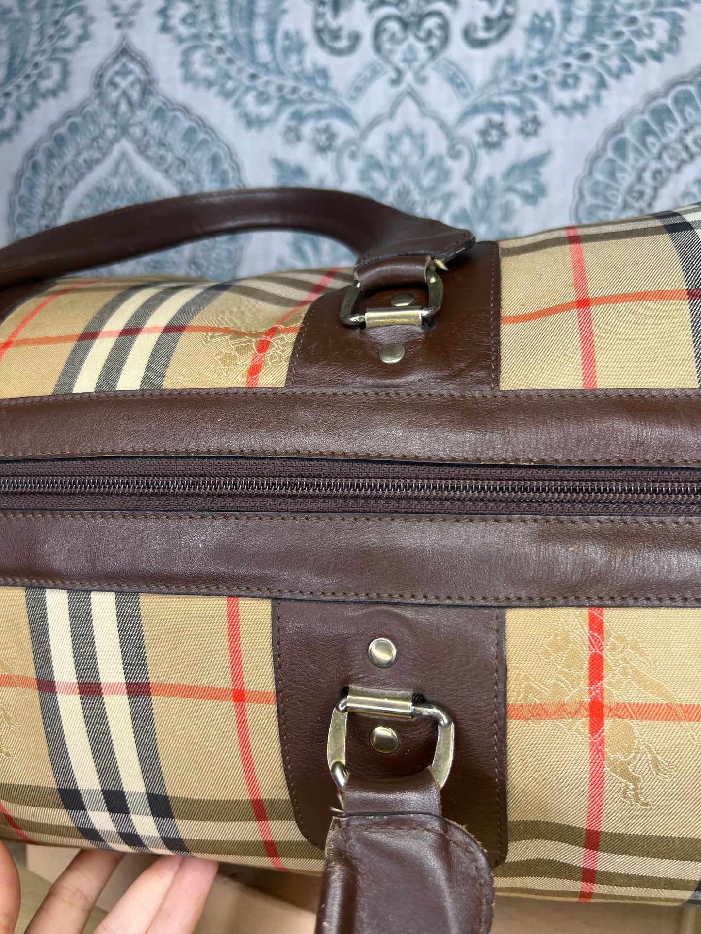Burberry Nova Check Duffle