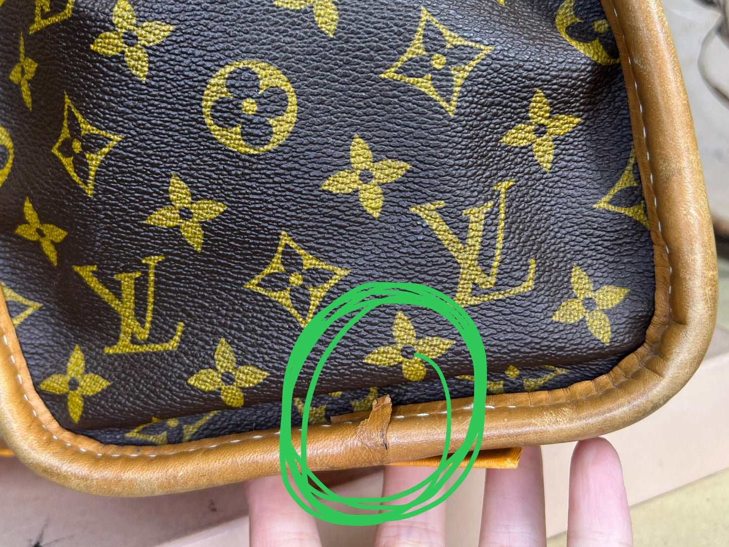 Louis Vuitton French Company Travel Bag