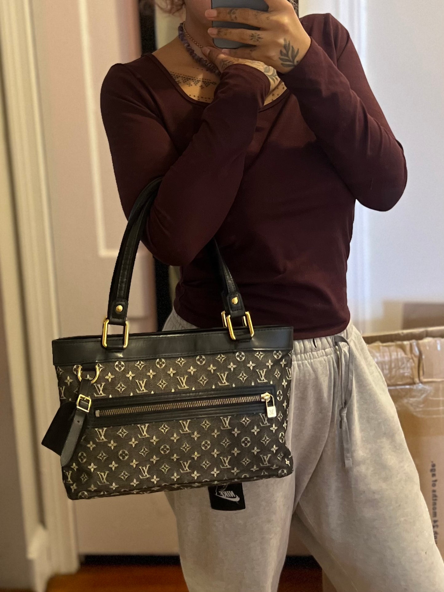 Louis Vuitton Mini Lin Lucille PM