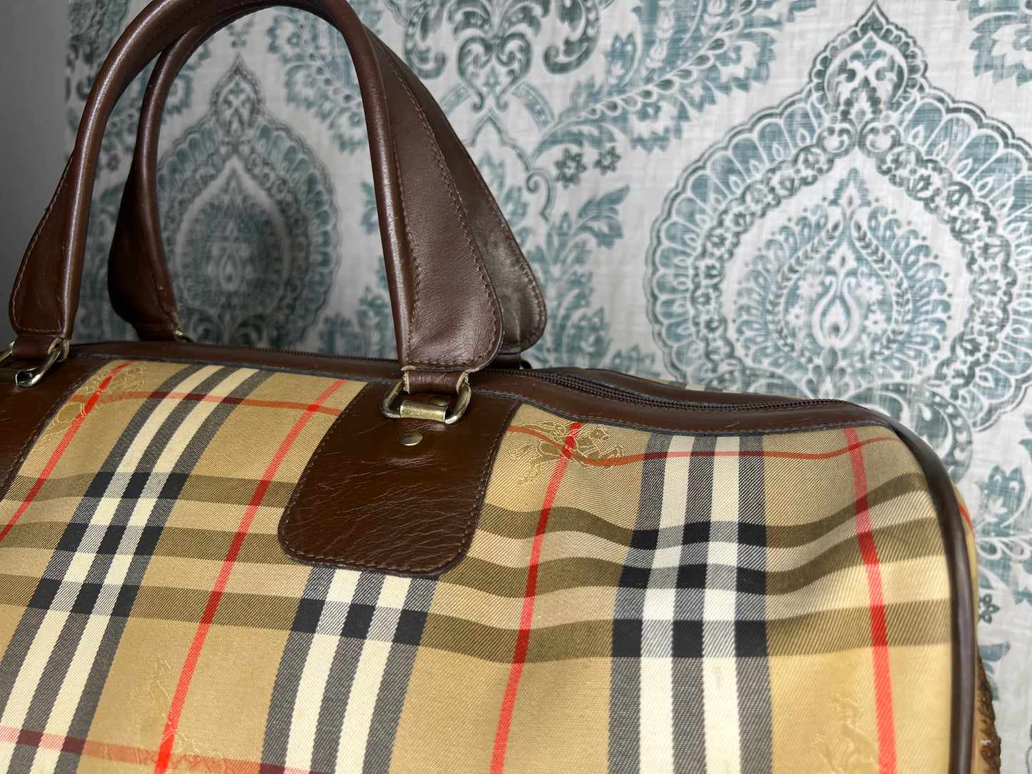 Burberry Nova Check Duffle