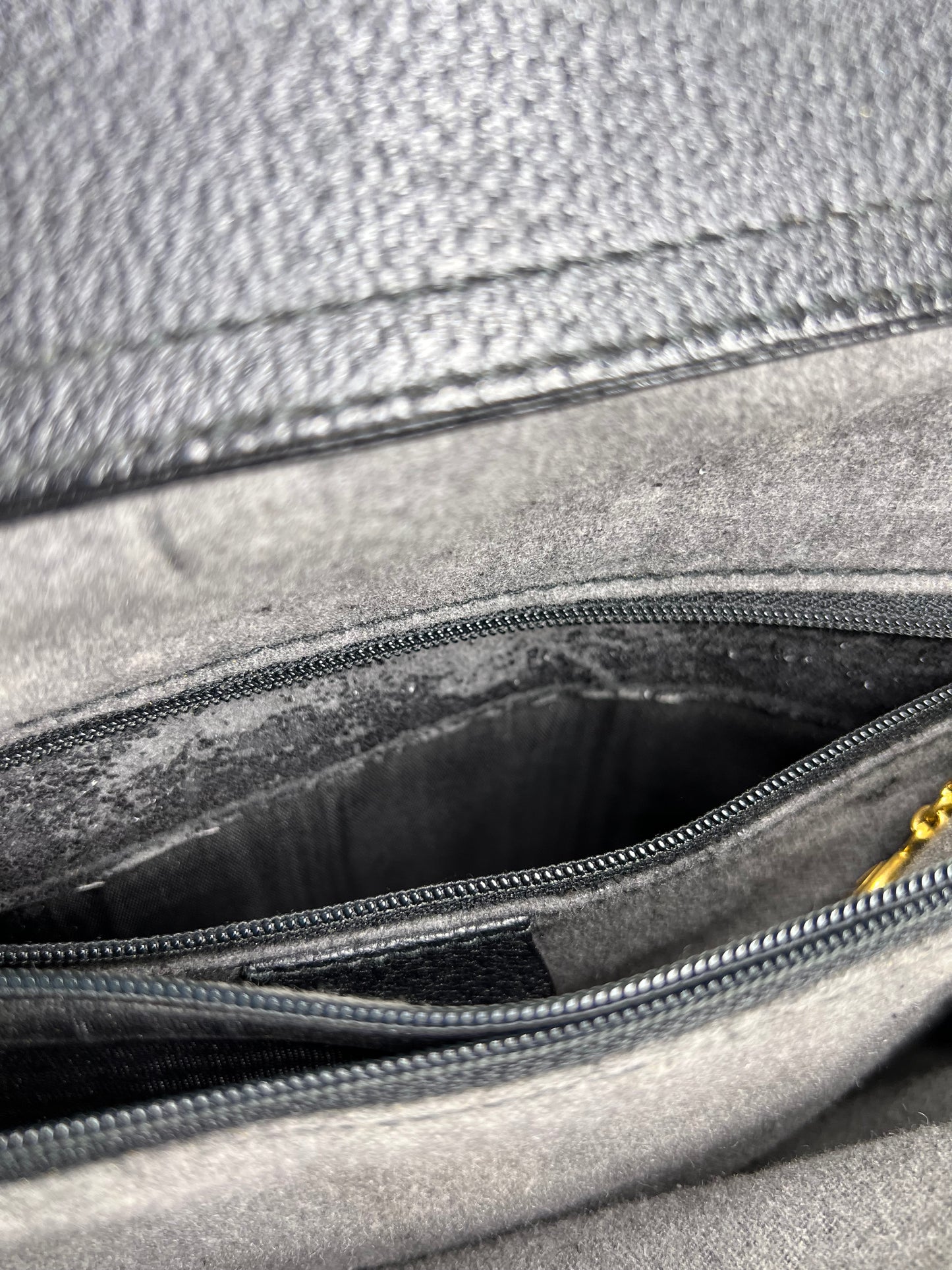 Gucci Vintage Black Diana Tote