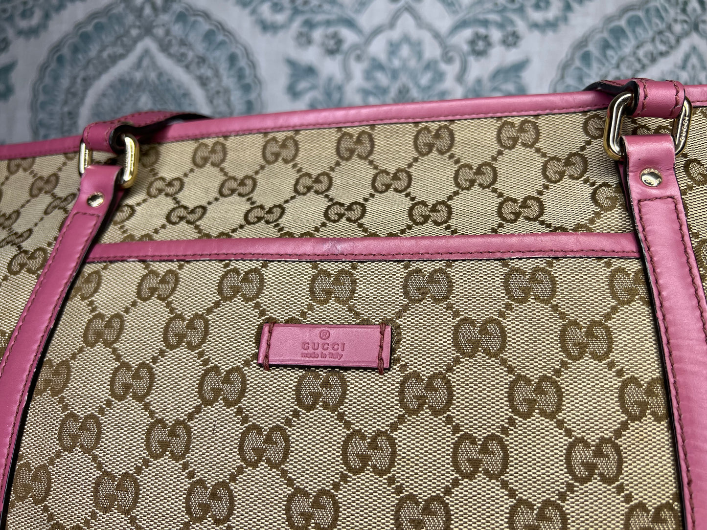 Gucci Joy Peonia Tote Crossbody