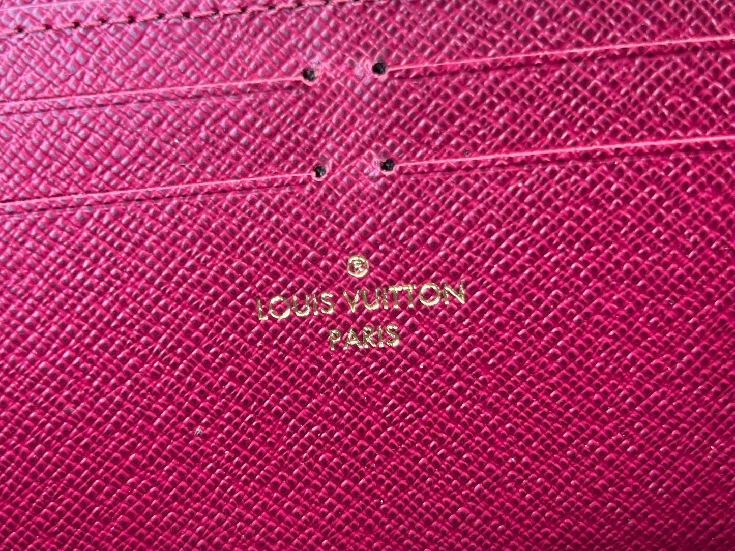 Louis Vuitton Fuschia Clemence Wallet