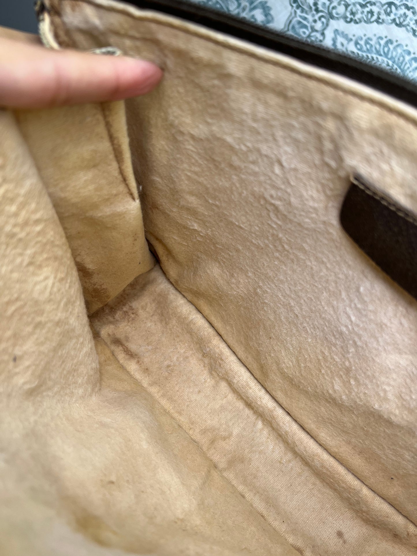 Gucci Vintage Brown Clutch