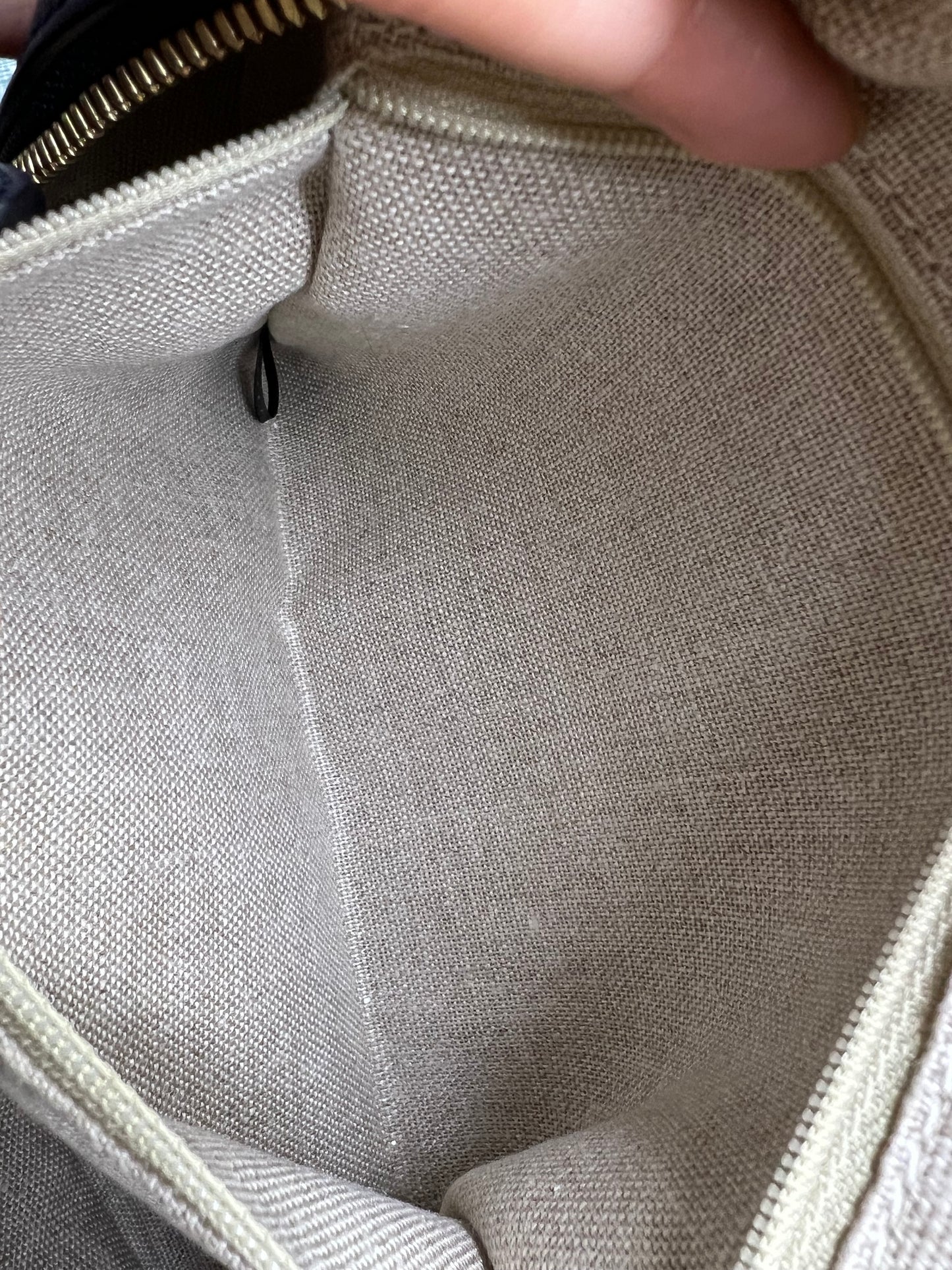 Gucci Navy Blue Microguccissima Bag