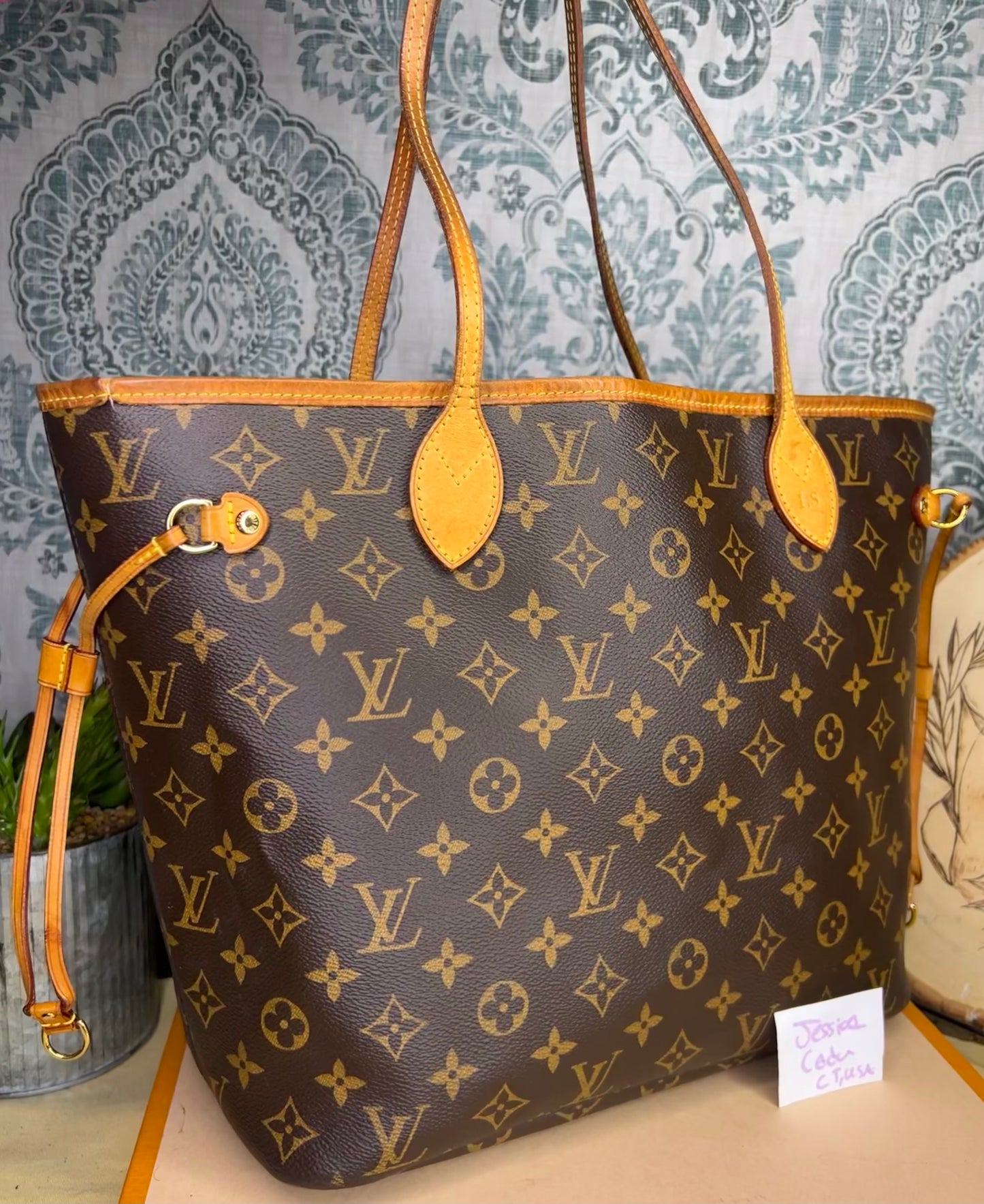 Louis Vuitton Neverfull MM Rose Ballerine