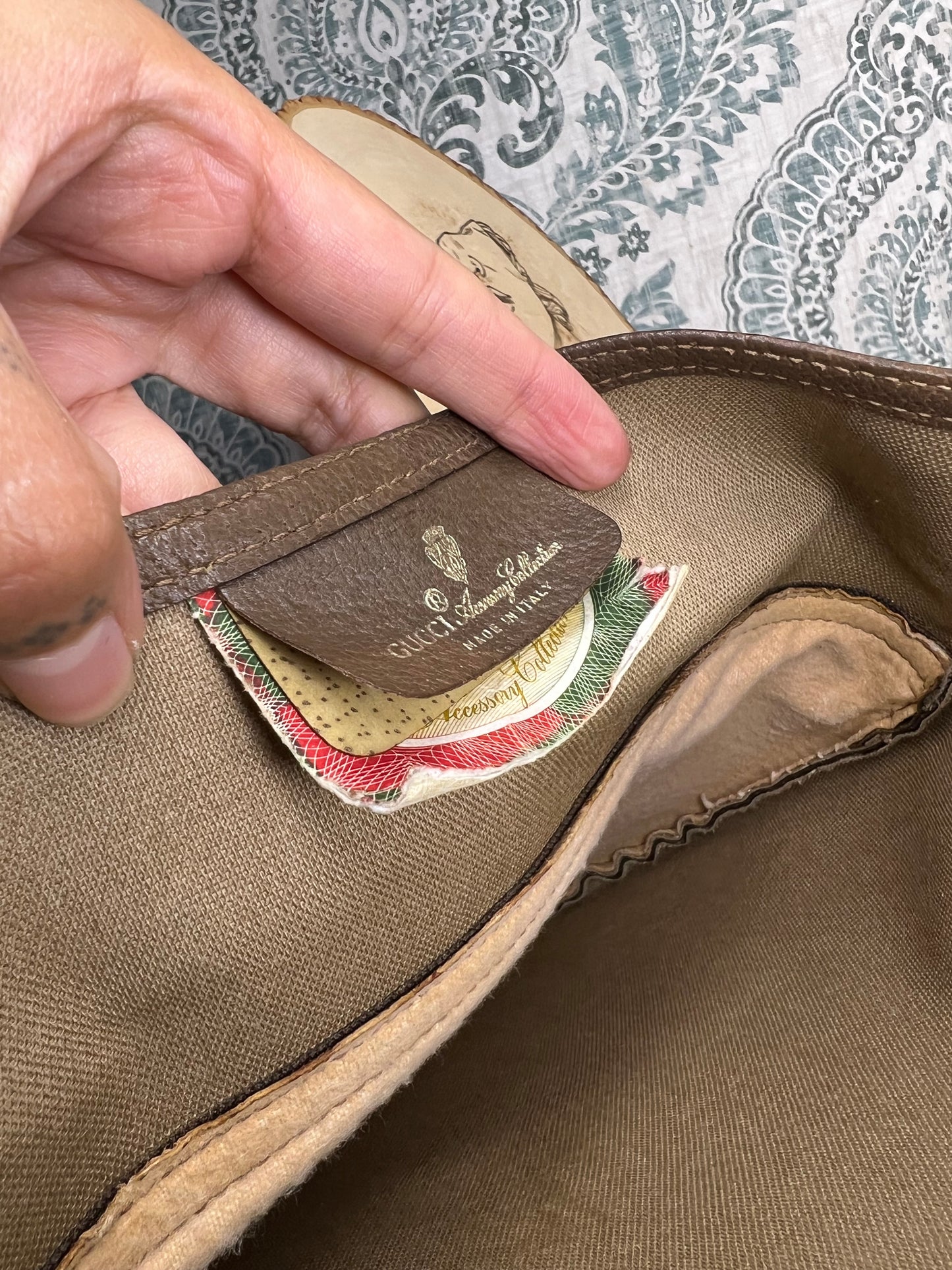 Gucci Canvas Clutch