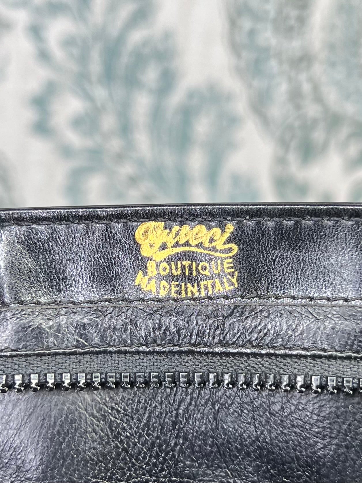 Gucci Vintage Horsebit Black Shoulder Bag
