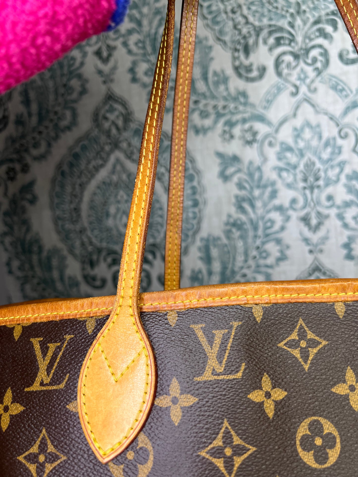 Louis Vuitton Neverfull MM Rose Ballerine