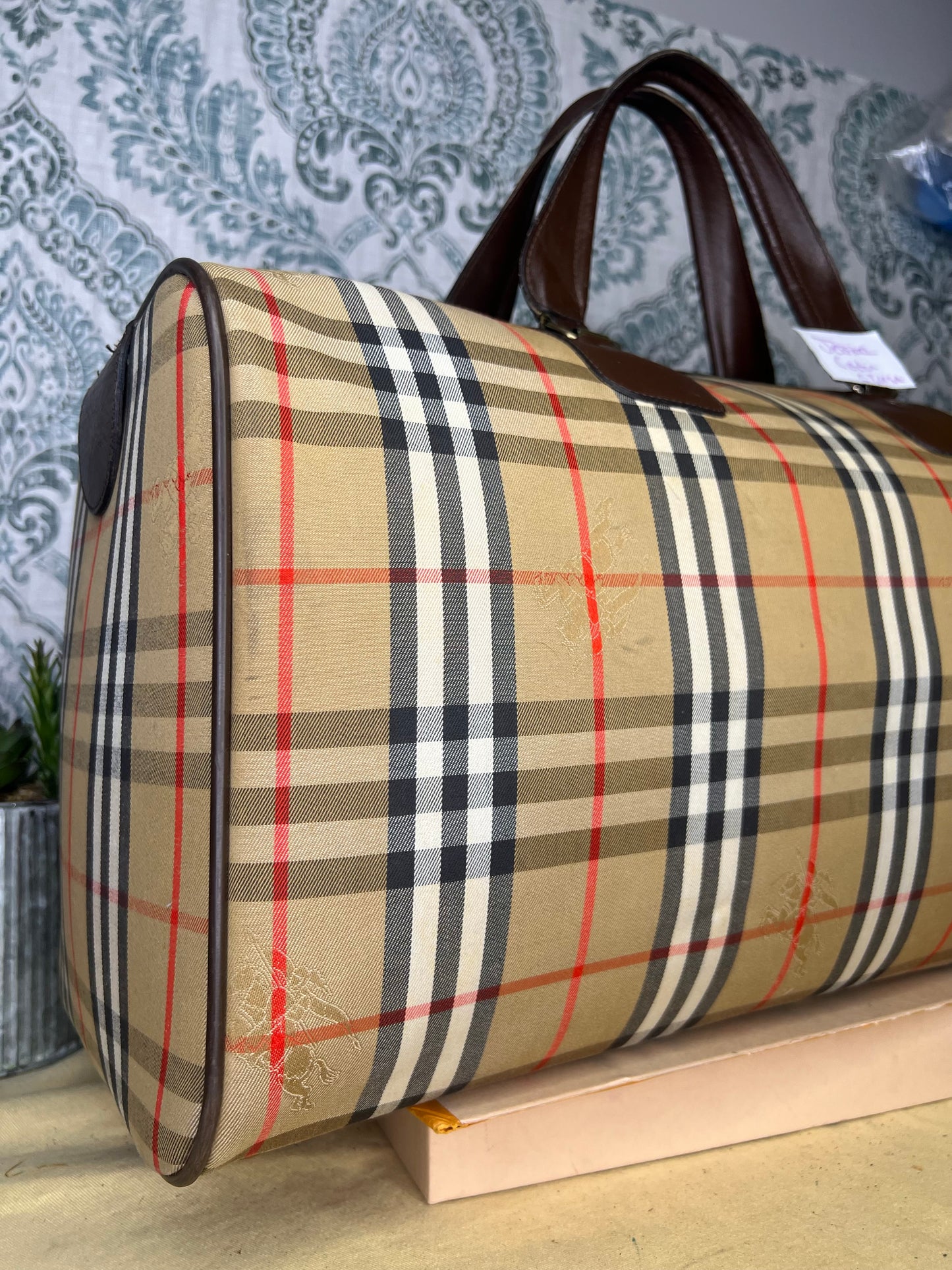 Burberry Nova Check Duffle