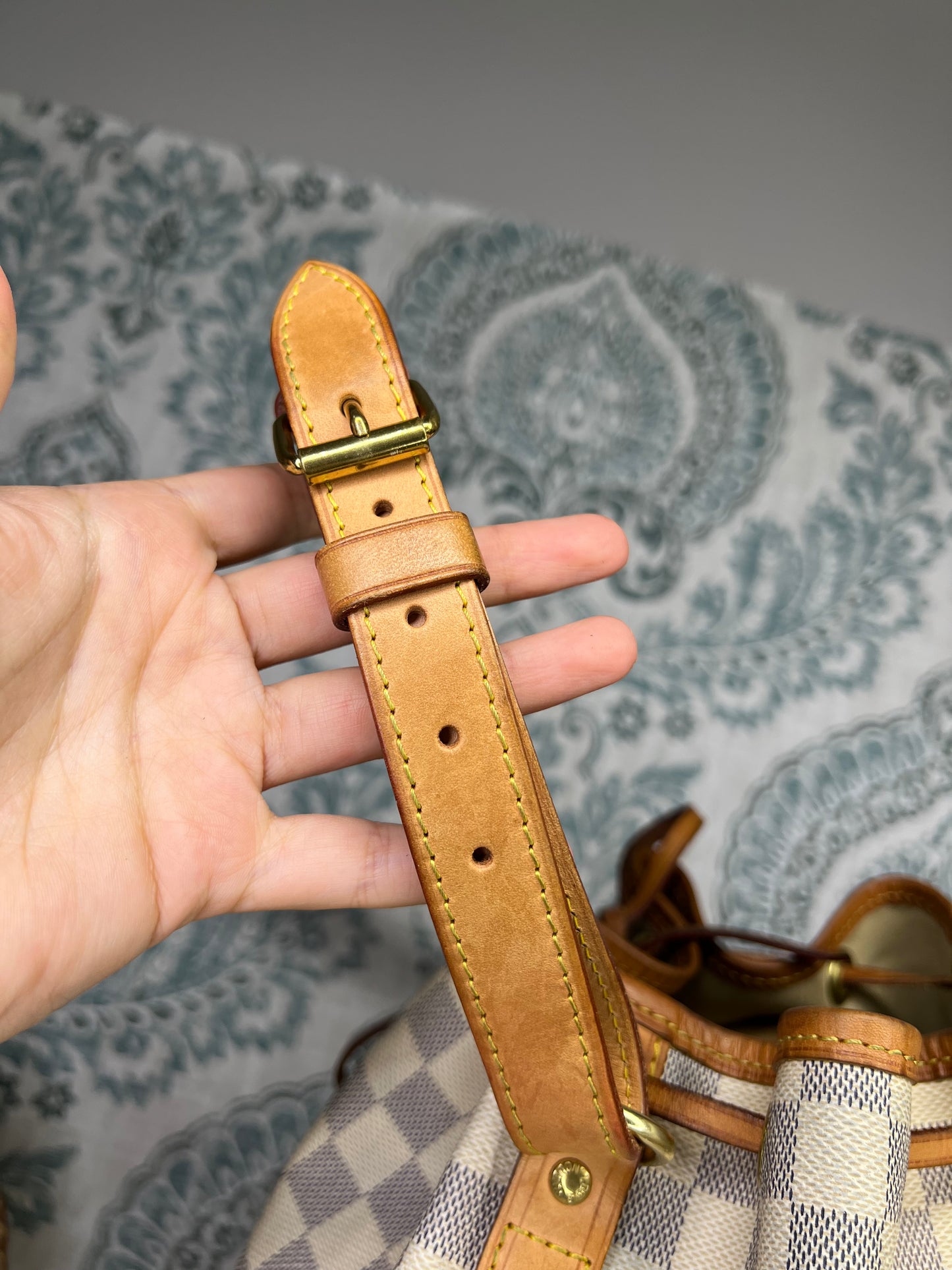Damier Azur Noe GM