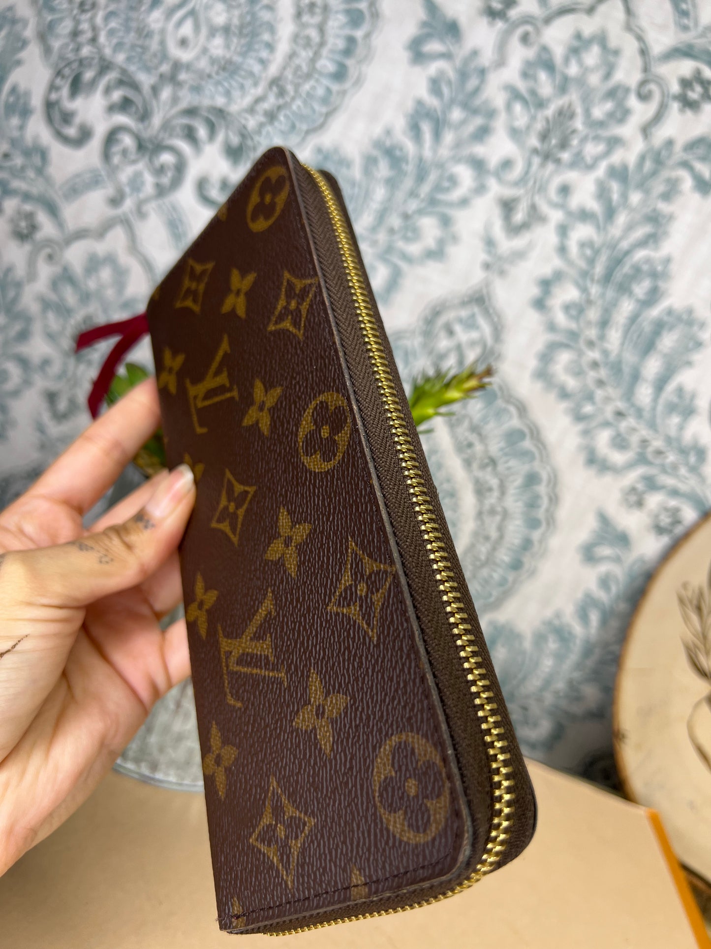 Louis Vuitton Fuschia Clemence Wallet