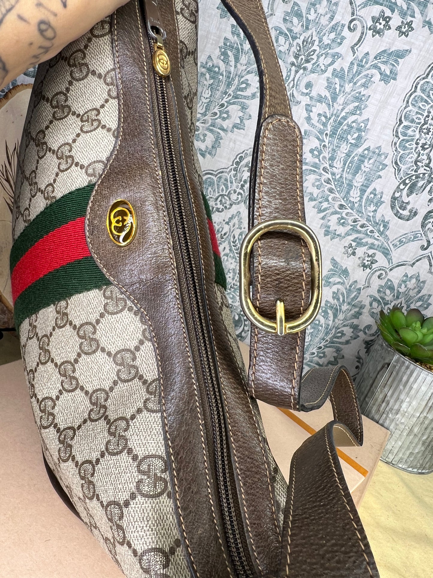 Gucci Vintage Sherry Line Ophidia Bag