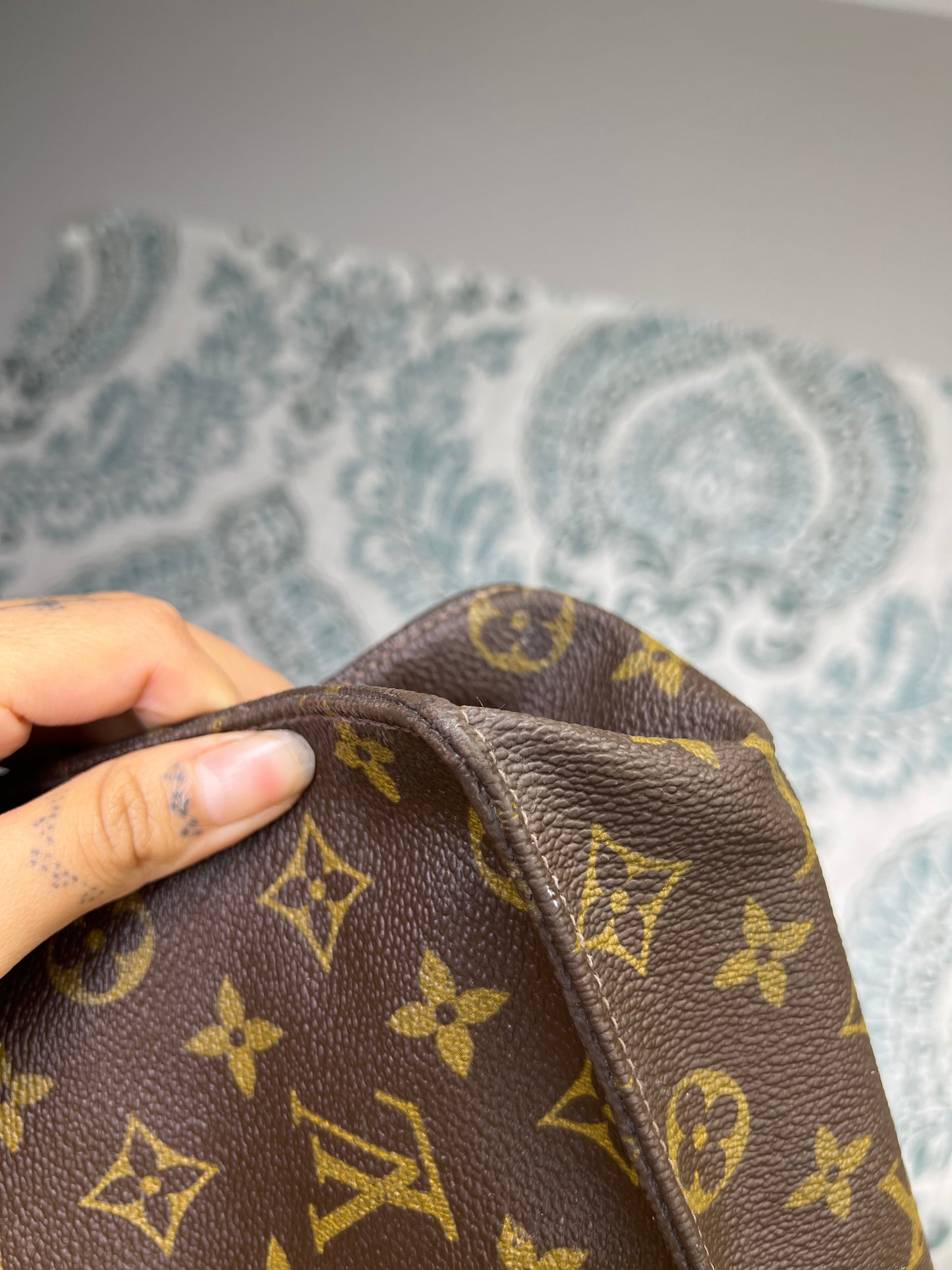 Louis Vuitton French Company Sac Plat