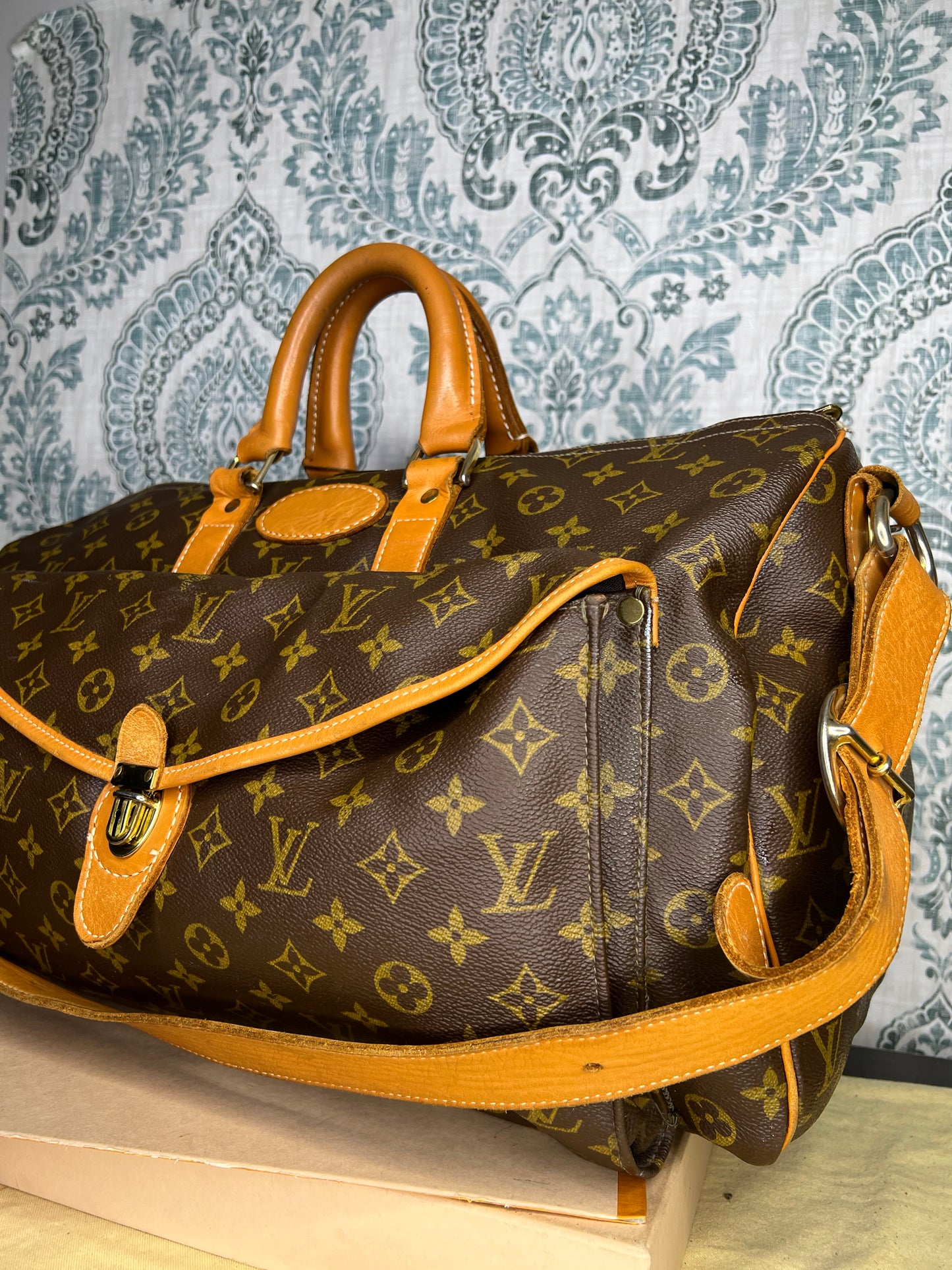 Louis Vuitton French Company Keepall 45 Bandouliere